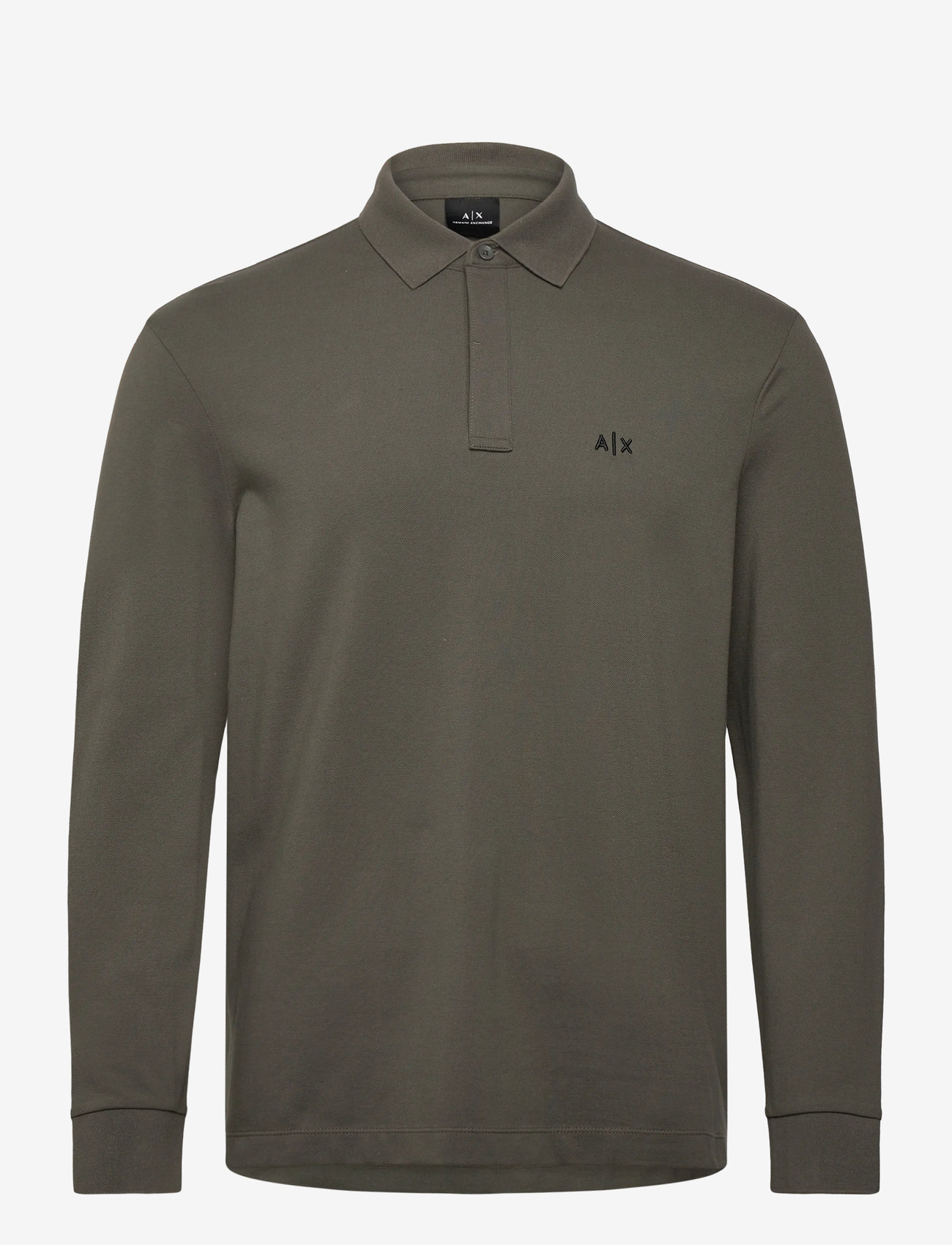 Armani Exchange - POLO SHIRT - höstkläder - sage - 0
