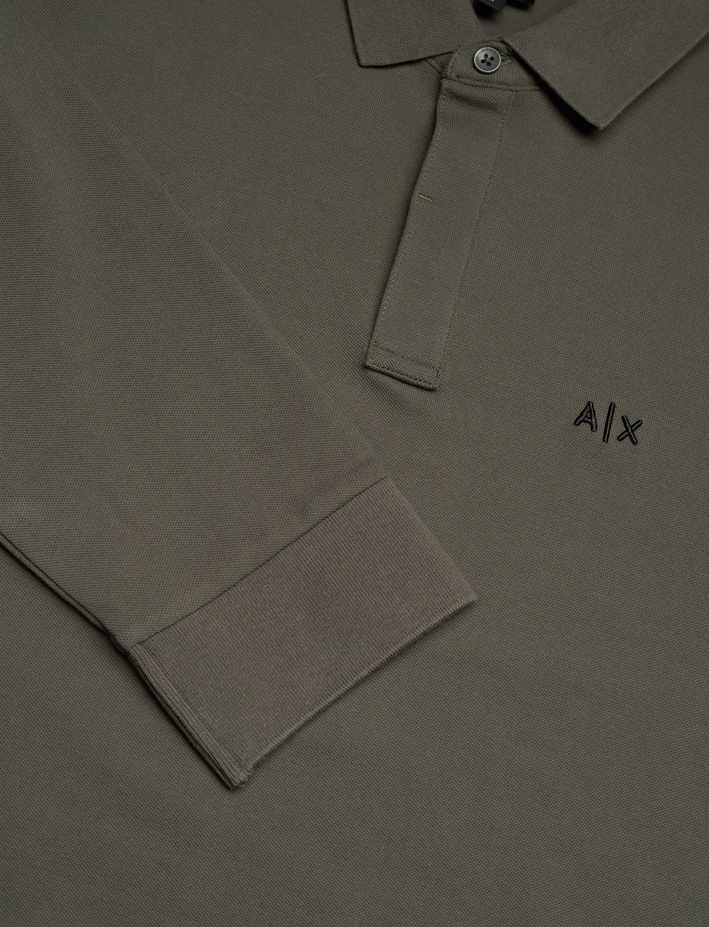 Armani Exchange - POLO SHIRT - långärmade t-shirts - sage - 2
