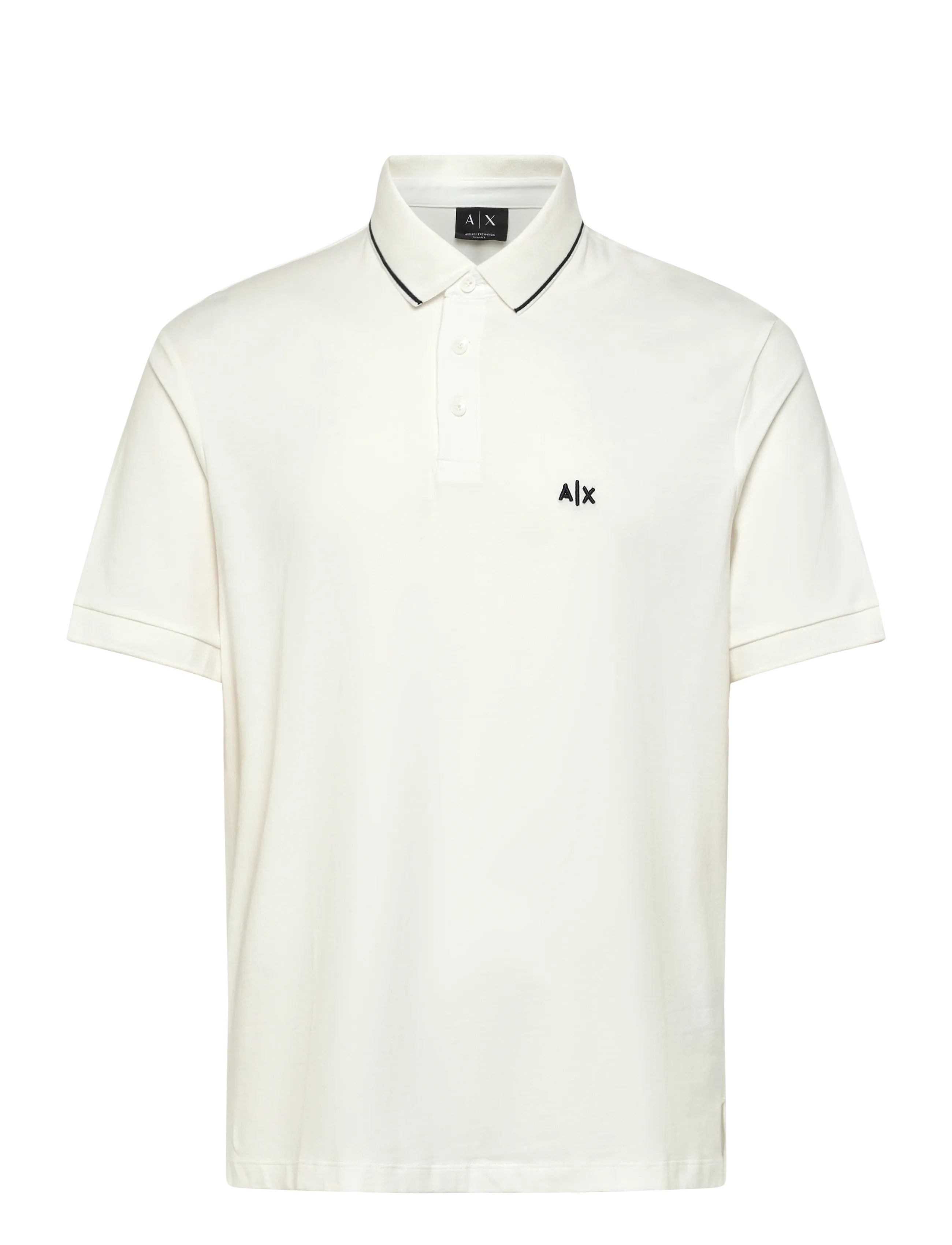 Armani Exchange POLO SHIRT - Poloer - OFF WHITE / cream