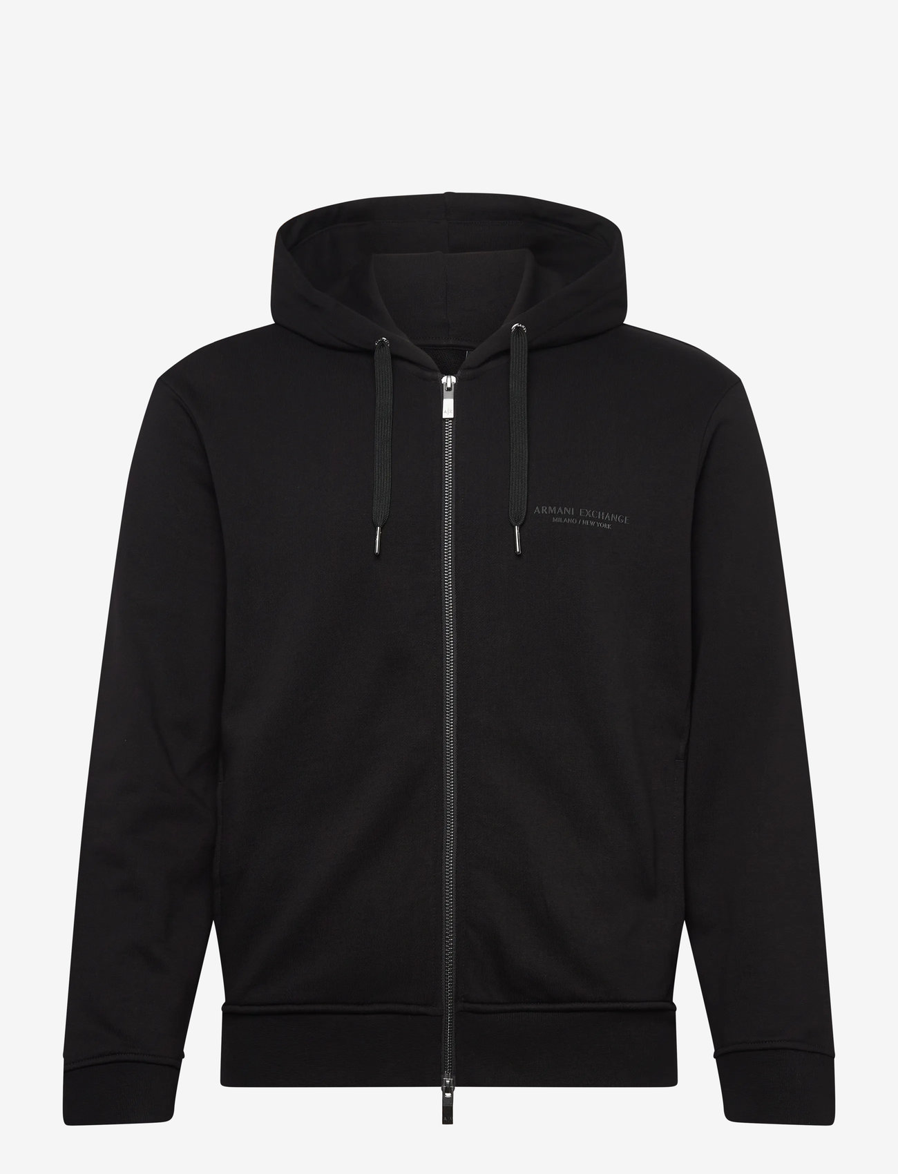 Armani Exchange - SWEATSHIRT - hættetrøjer - black - 0