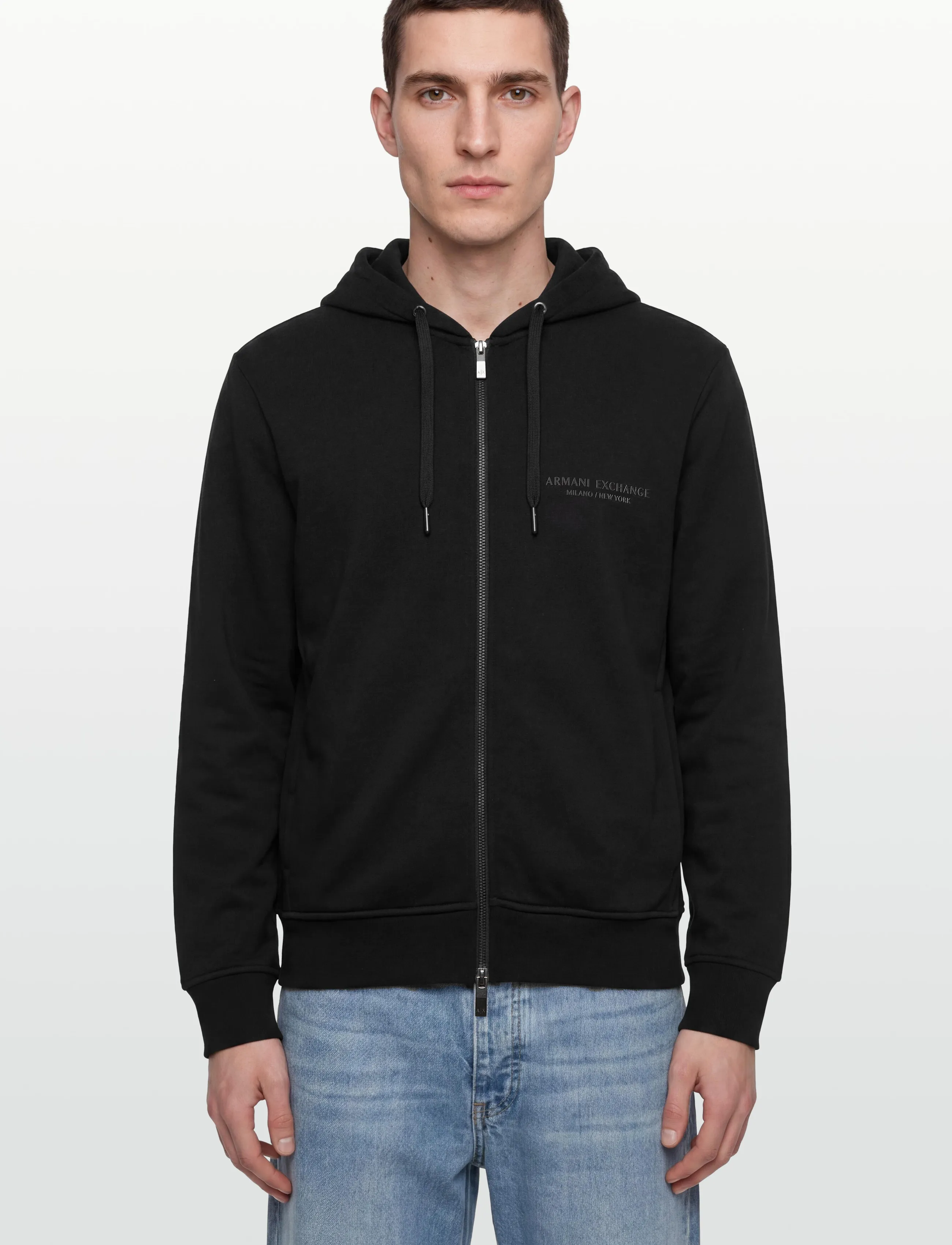 Armani Exchange - SWEATSHIRT - hoodies - black - 3