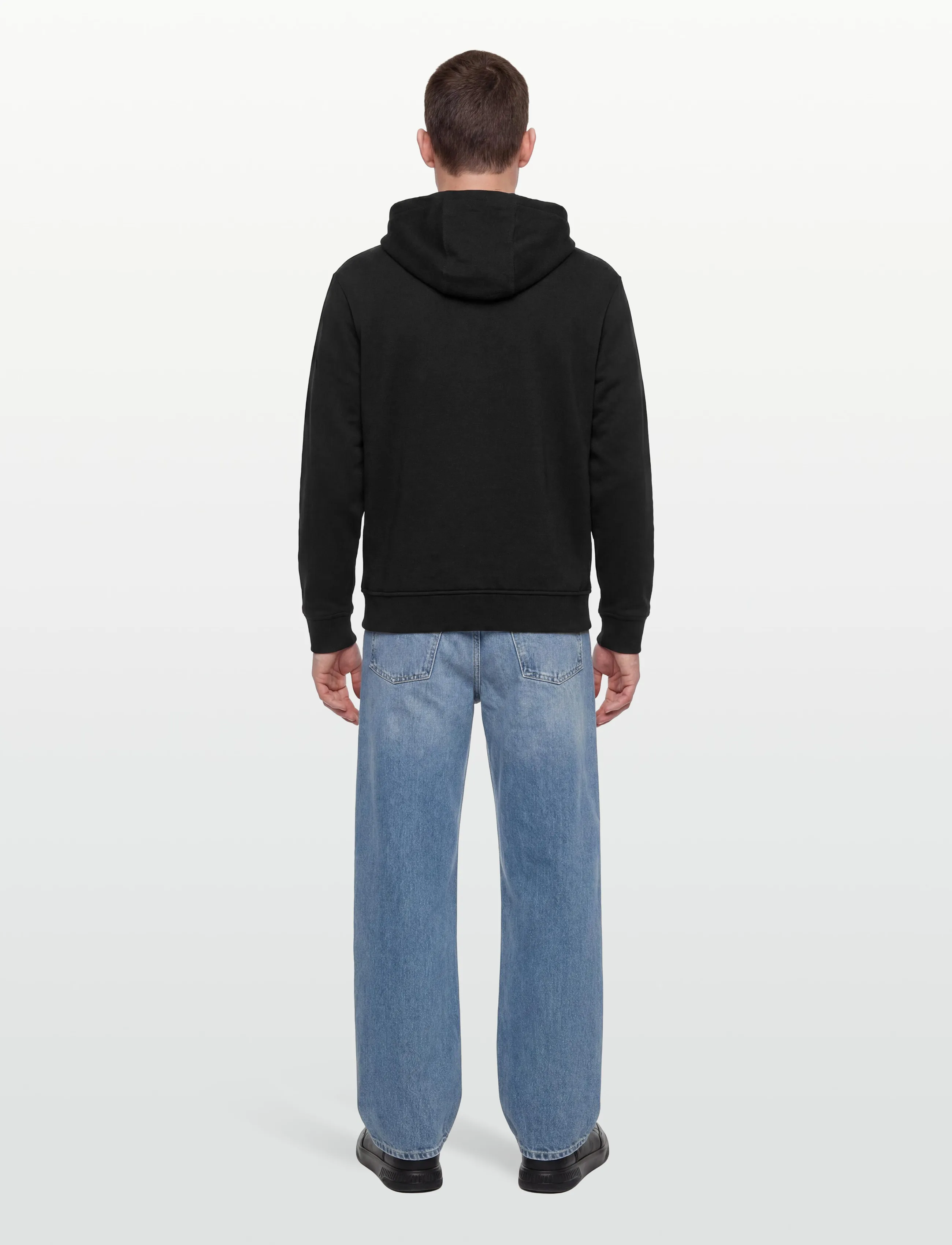 Armani Exchange - SWEATSHIRT - hoodies - black - 4