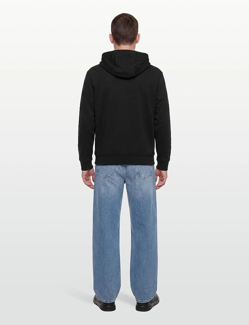 Armani Exchange - SWEATSHIRT - hettupeysur - black - 4