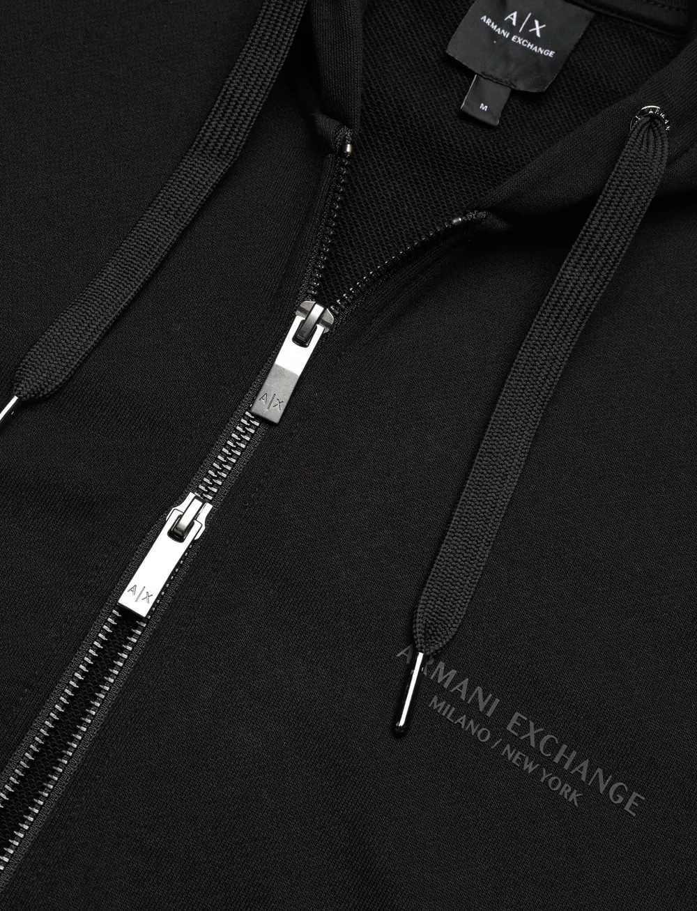 Armani Exchange - SWEATSHIRT - hættetrøjer - black - 2