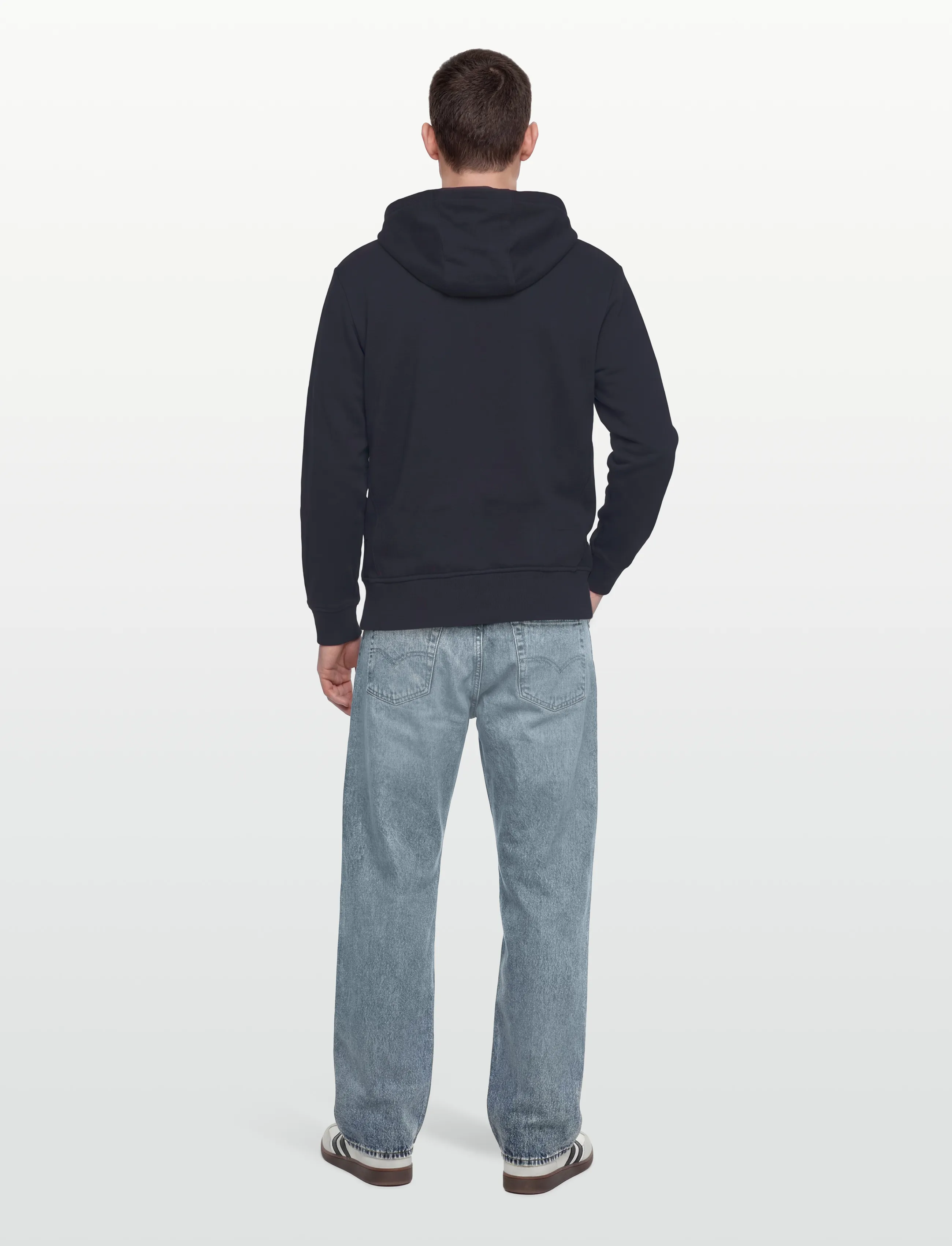 Armani Exchange - SWEATSHIRT - hoodies - deep navy - 4
