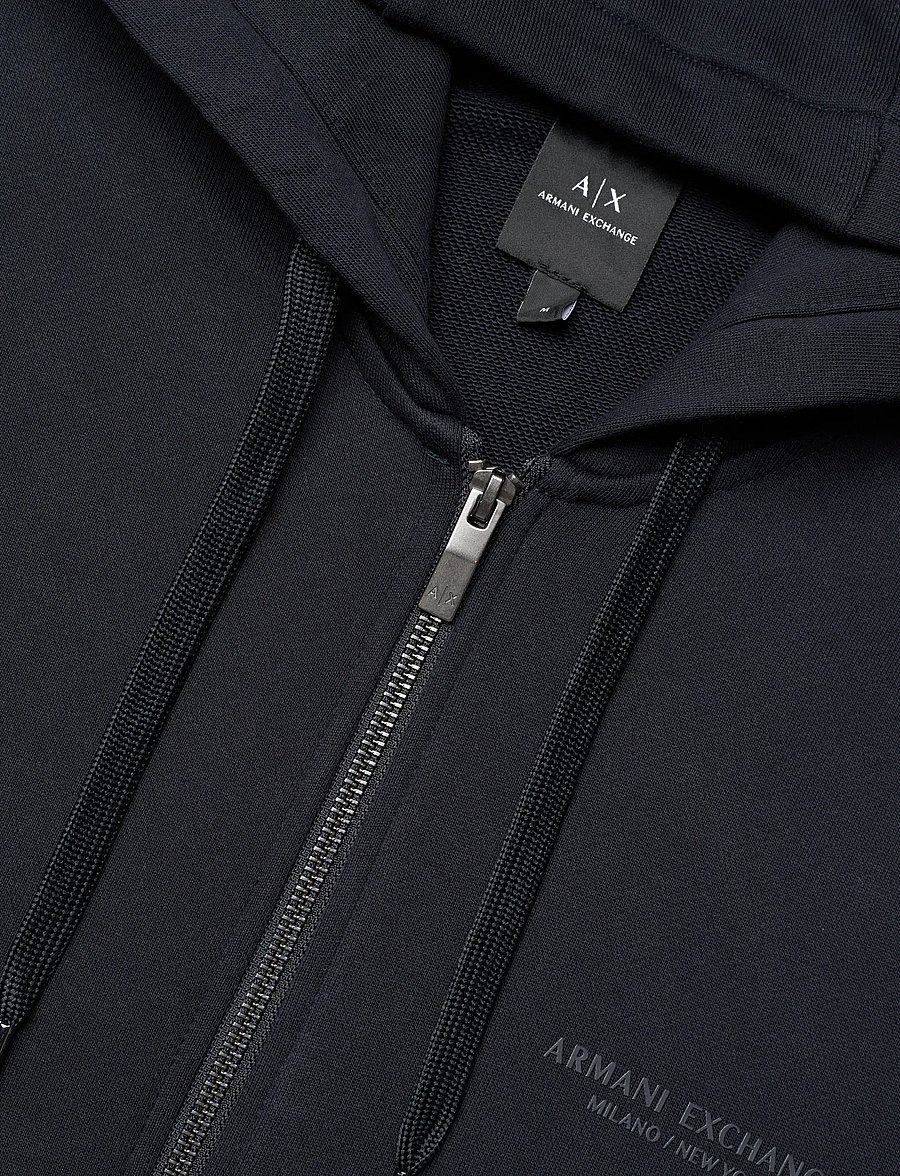 Armani Exchange - SWEATSHIRT - hoodies - deep navy - 5