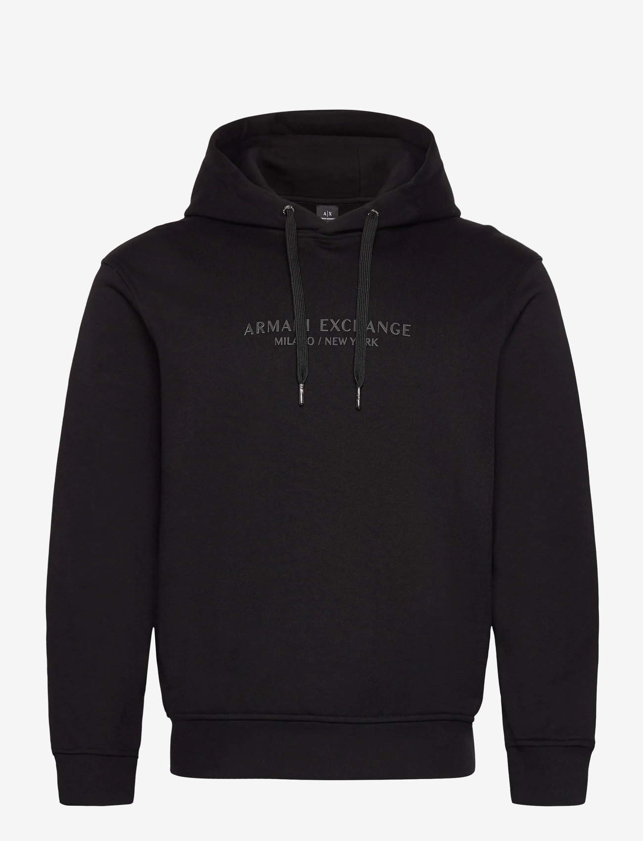 Armani Exchange - SWEATSHIRT - hoodies - black - 0