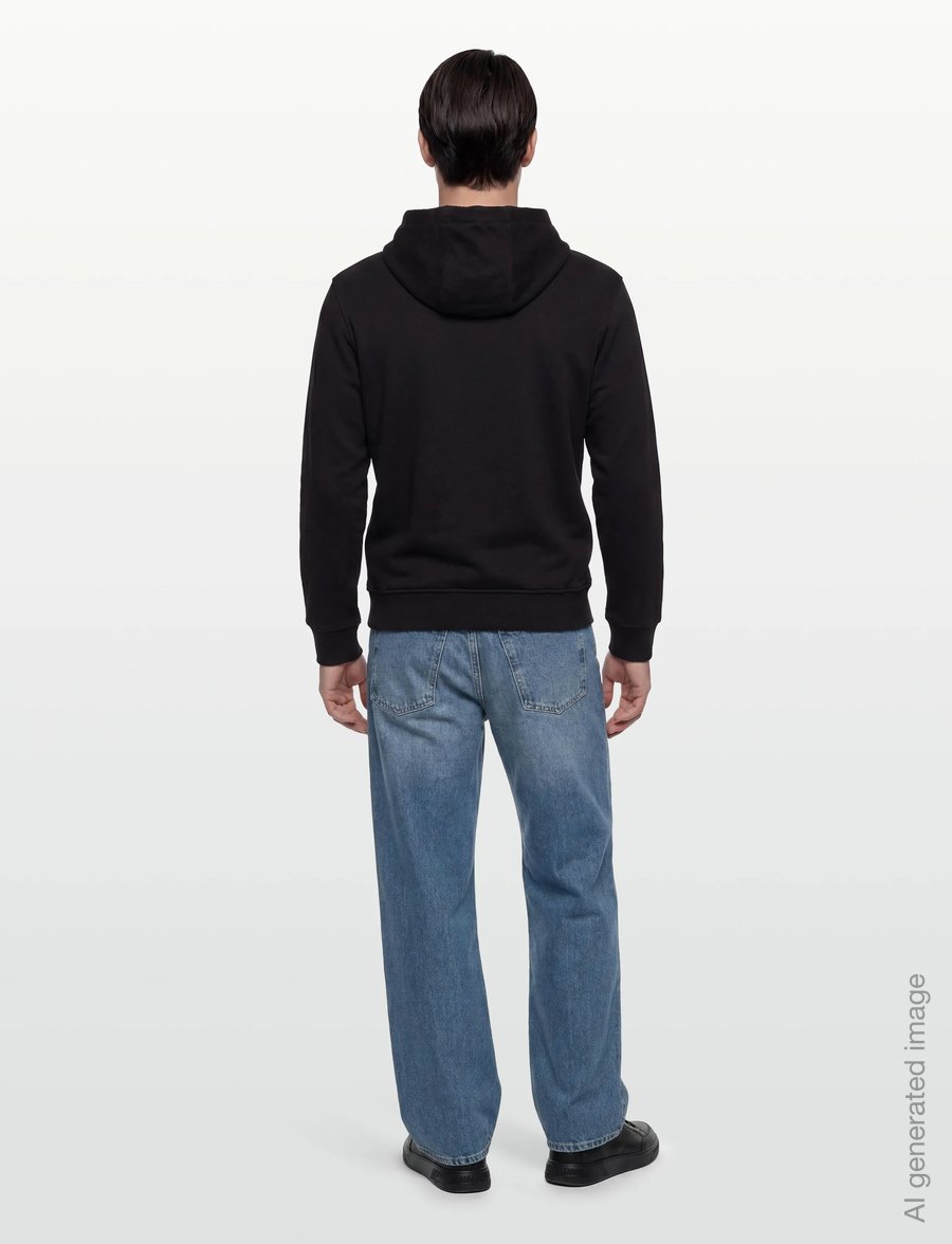 Armani Exchange - SWEATSHIRT - hoodies - black - 4