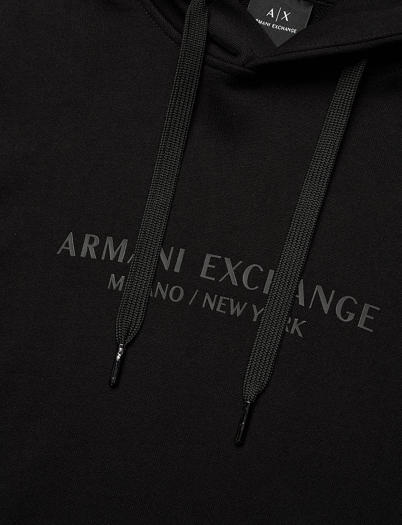 Armani Exchange - SWEATSHIRT - hættetrøjer - black - 2