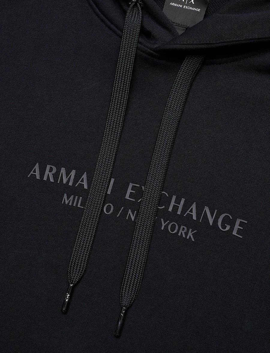 Armani Exchange - SWEATSHIRT - kapuzenpullover - deep navy - 5