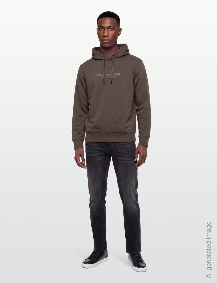 Armani Exchange - SWEATSHIRT - kapuzenpullover - falcon - 0