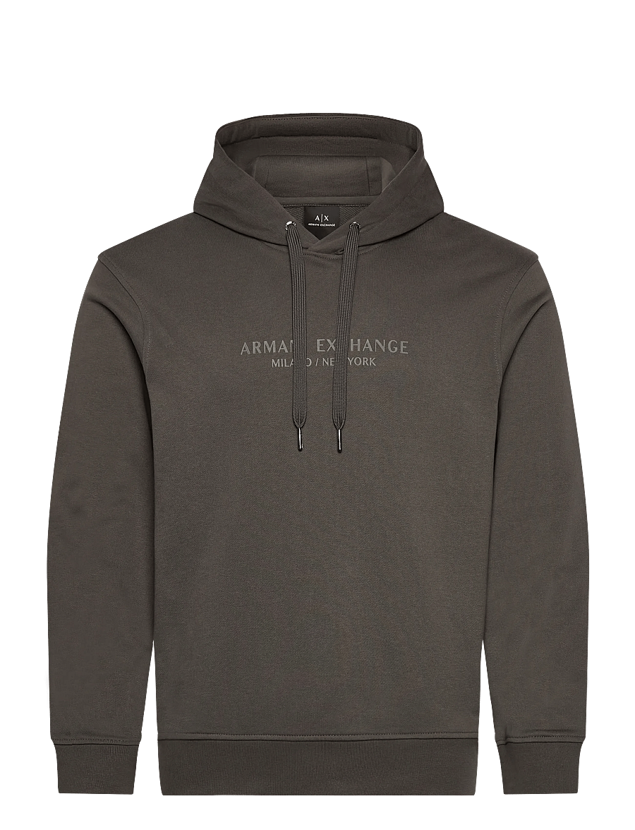 Armani Exchange - SWEATSHIRT - kapuutsiga pusad - sage - 0