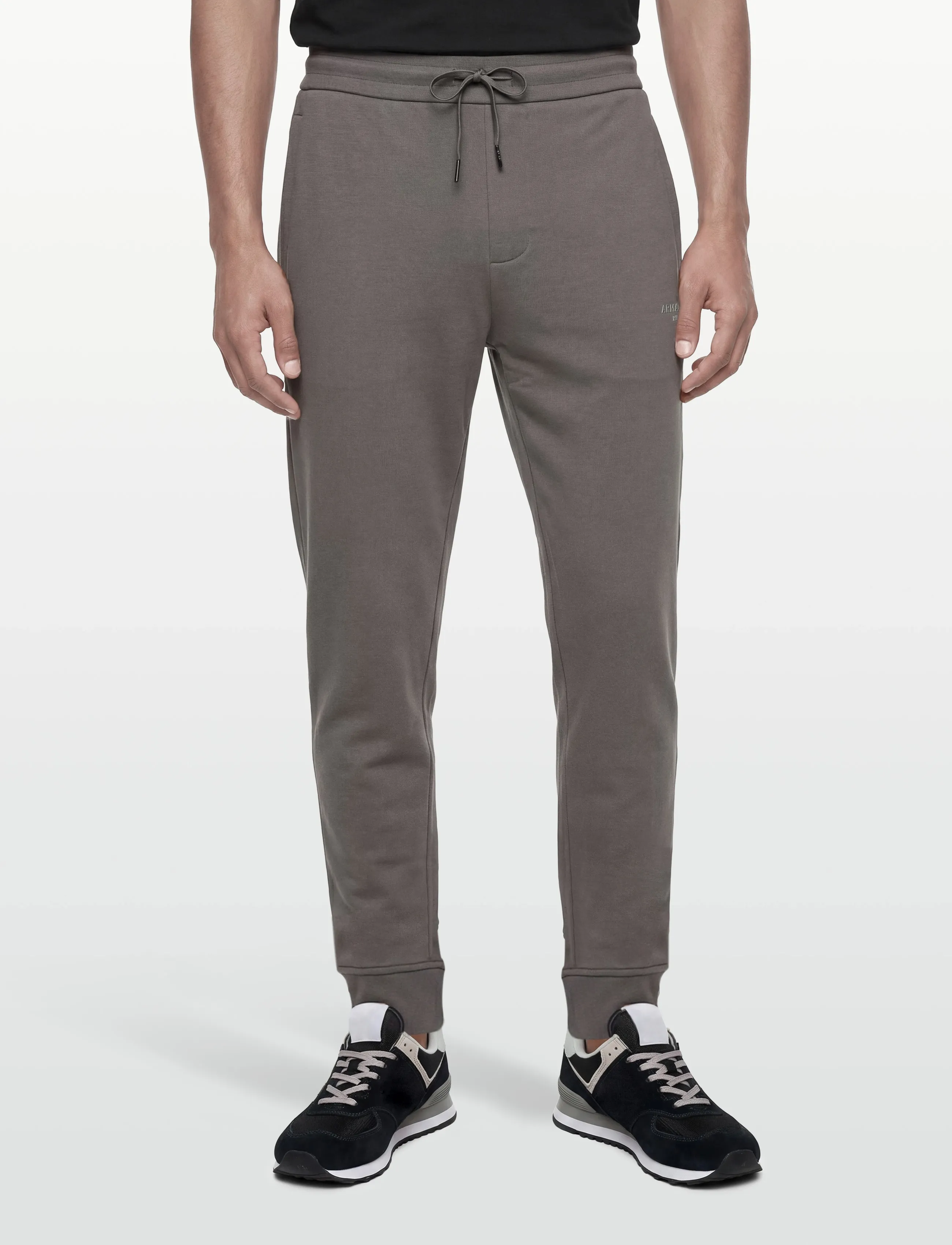 Armani Exchange - TROUSER - jogginghosen - dark gull gray - 3