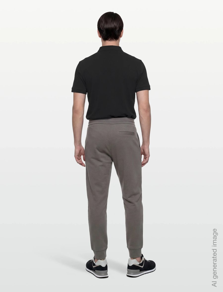 Armani Exchange - TROUSER - hosen - dark gull gray - 4