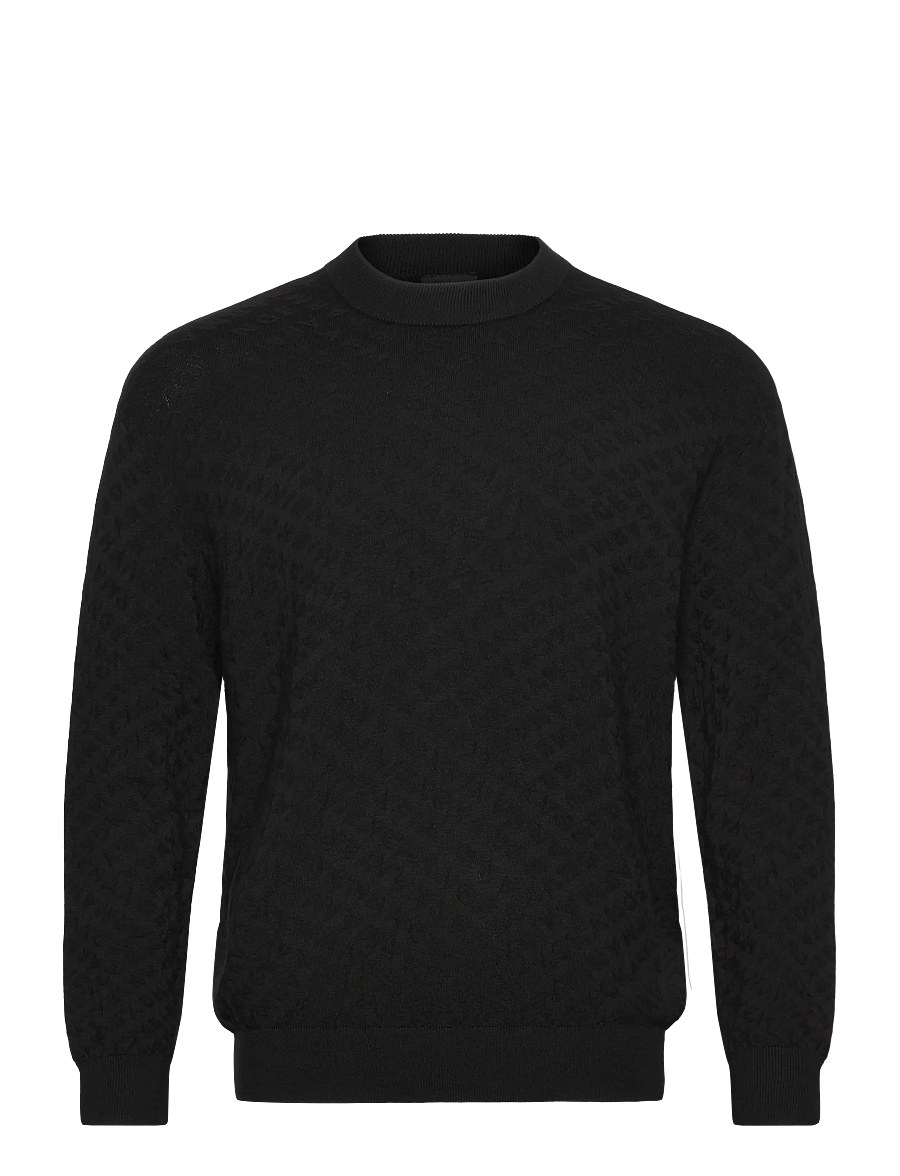 Armani Exchange - PULLOVER - rundhals - black - 0