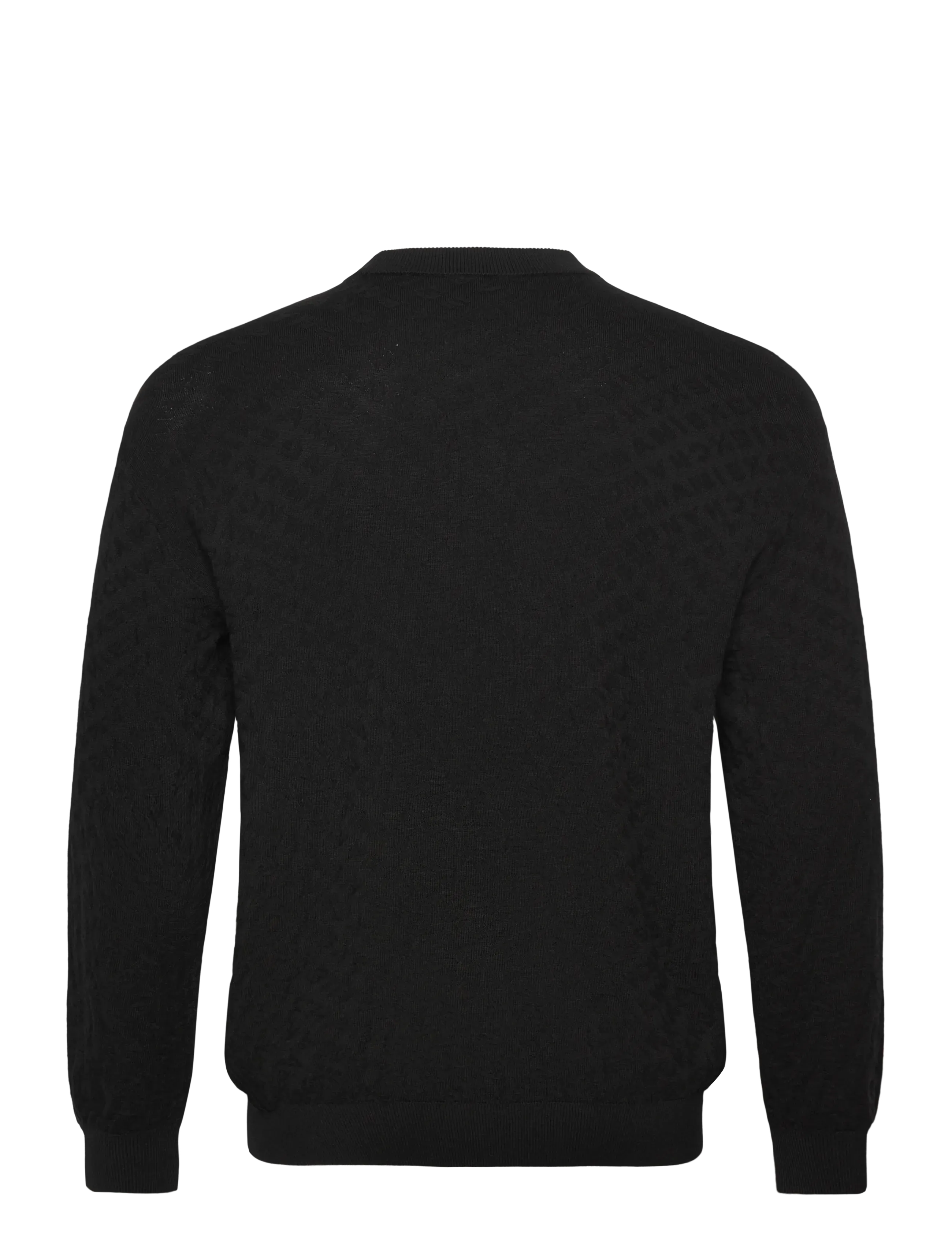 Armani Exchange - PULLOVER - basic-strickmode - black - 1
