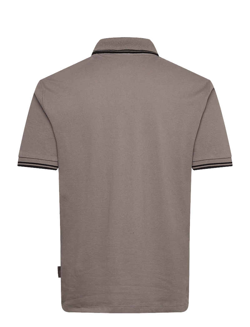Armani Exchange - POLO SHIRT - kurzärmelig - dark gull gray - 1