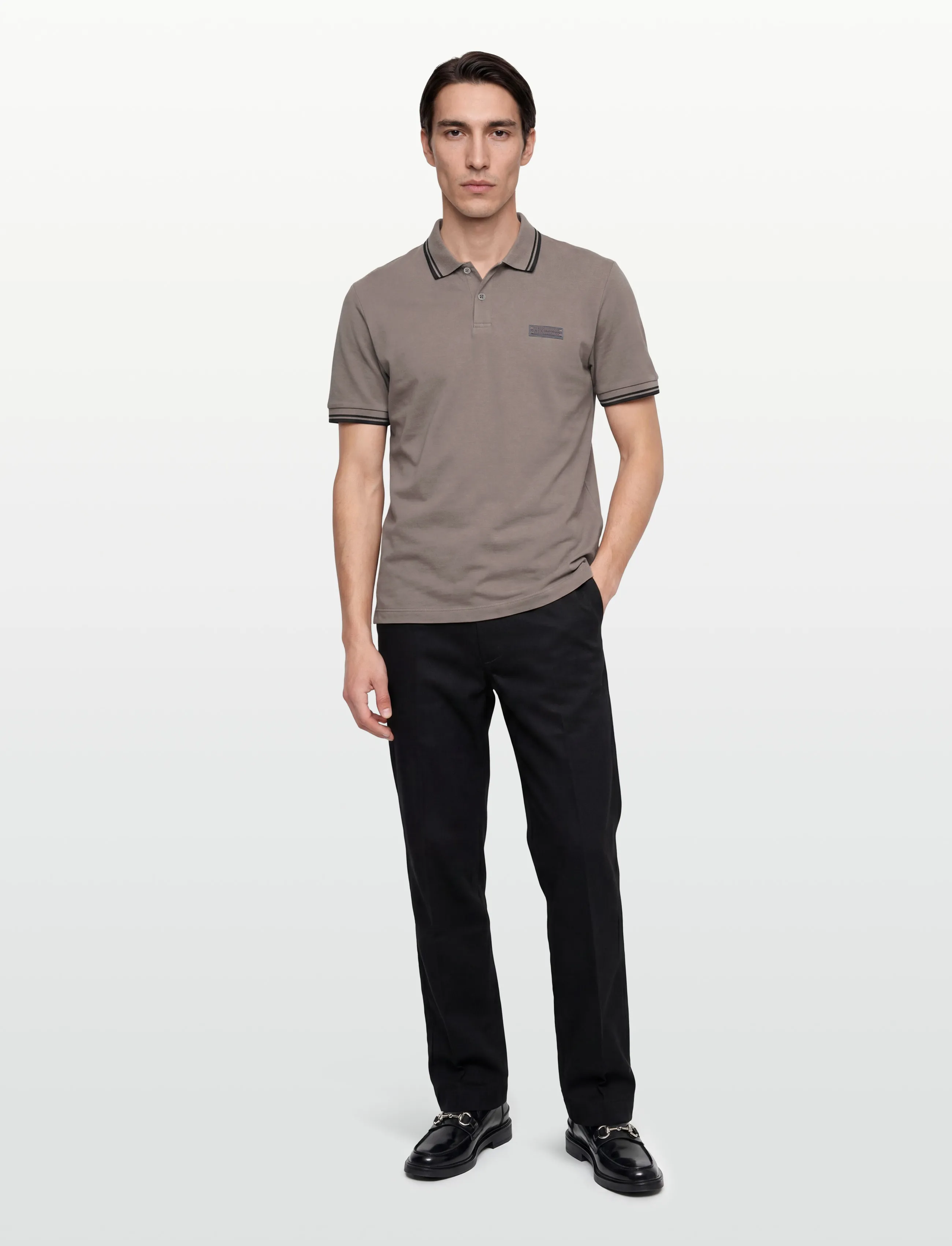 Armani Exchange Polo Shirt, XS, Polos, Braun - Short-sleeved, Männerswear
