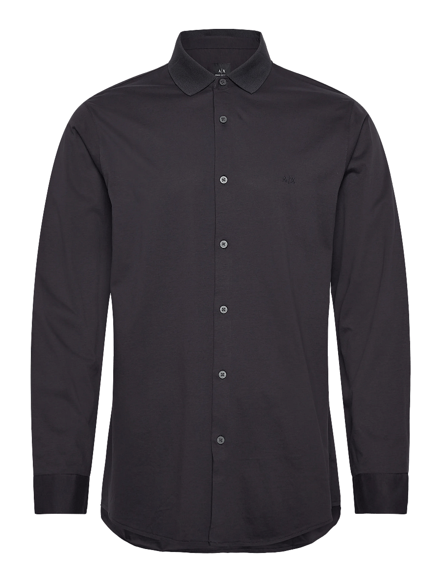 Armani Exchange - SHIRT - freizeithemden - deep navy - 1
