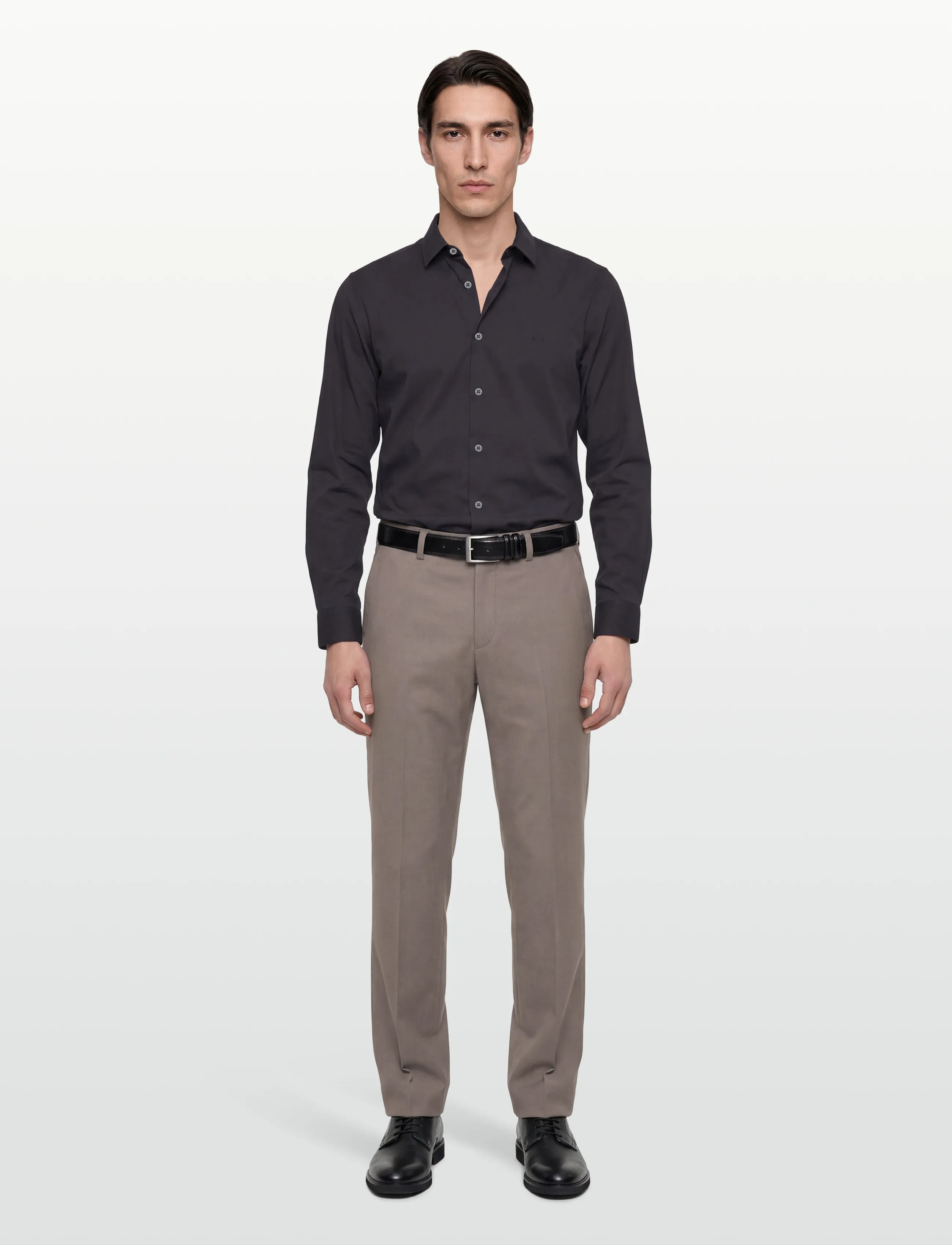 Armani Exchange Shirt, XS, Shirts, Marineblau - Casual Männerswear