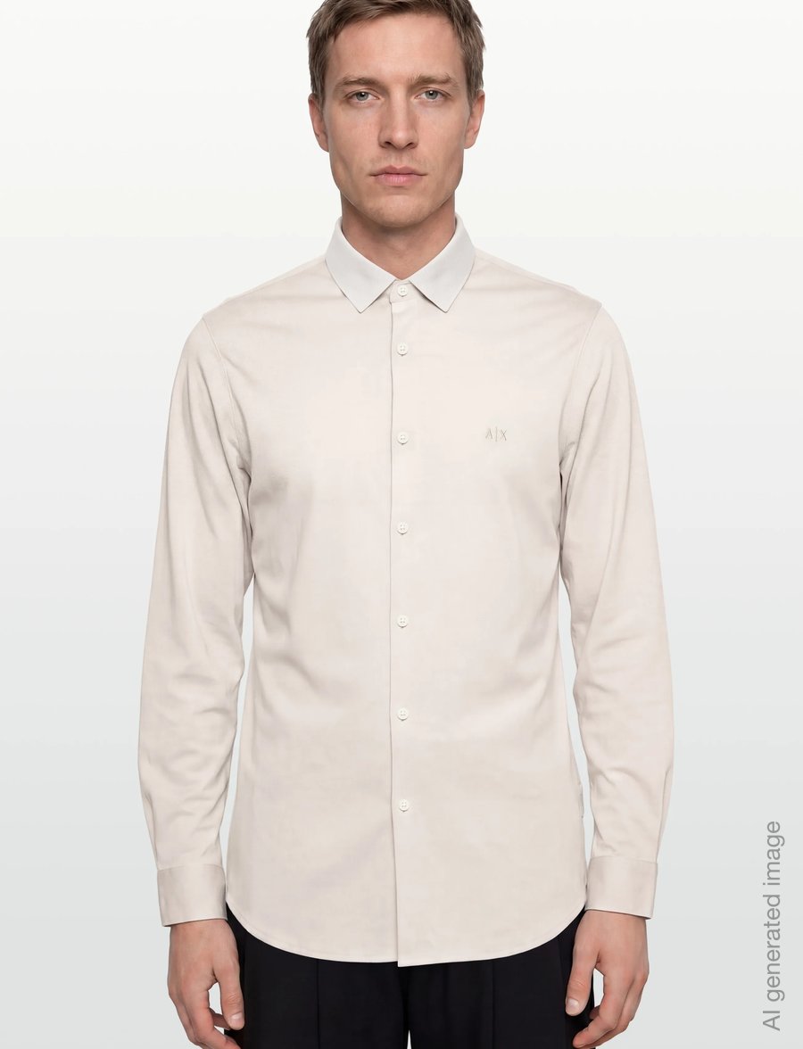 Armani Exchange - SHIRT - casual skjorter - wind chime - 3
