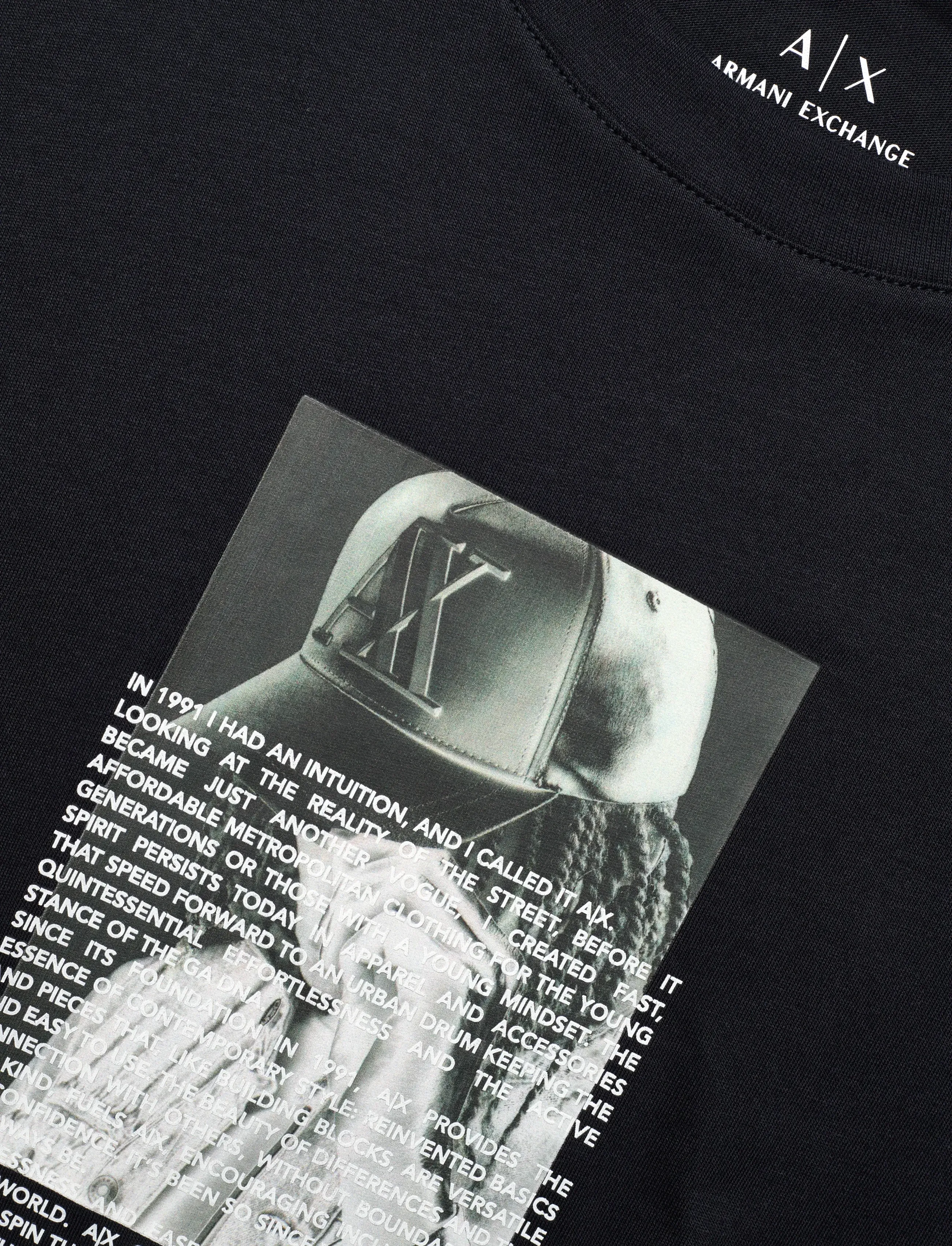 Armani Exchange - T-SHIRT - kortärmade t-shirts - deep navy - 3