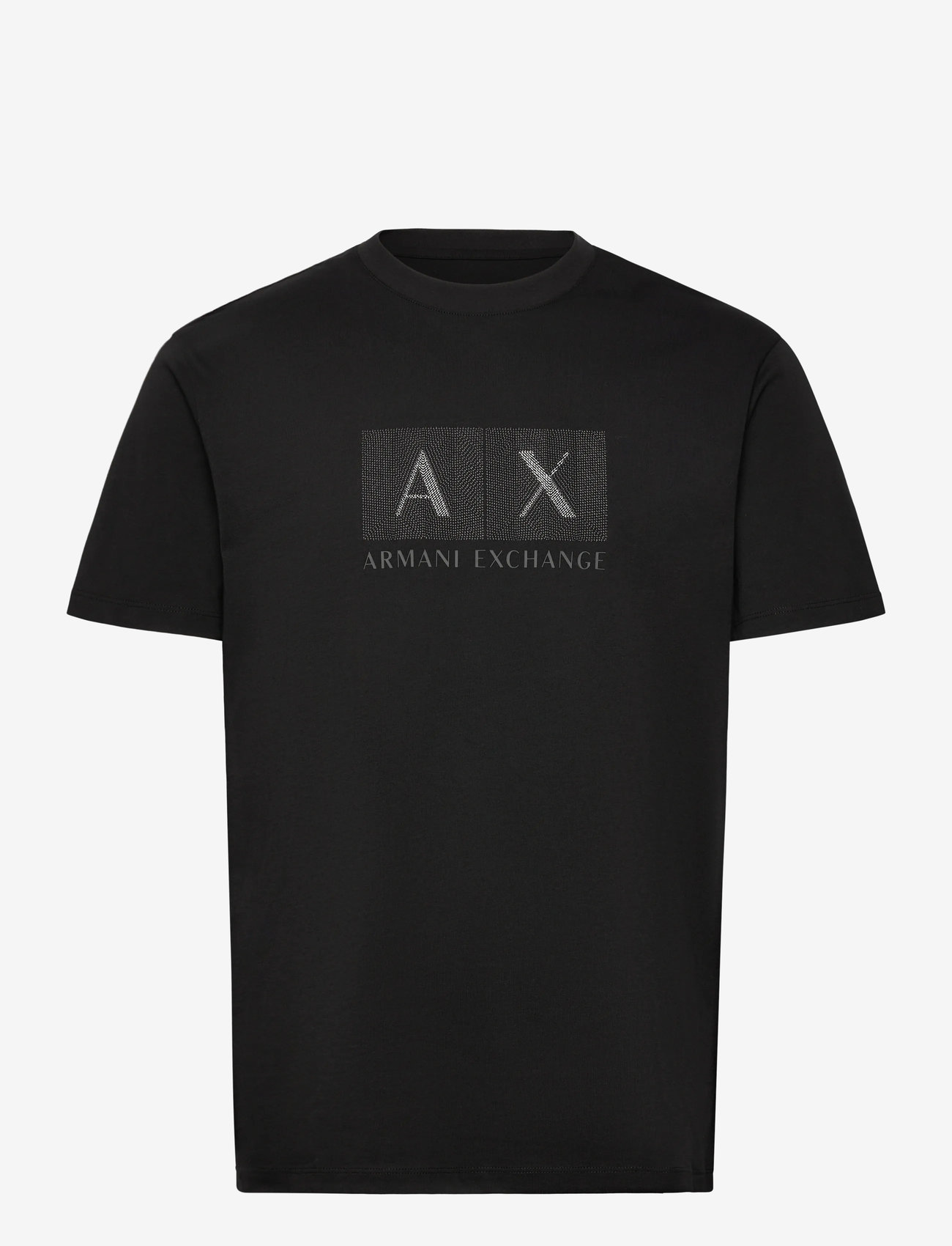 Armani Exchange - T-SHIRT - kortärmade t-shirts - black - 0