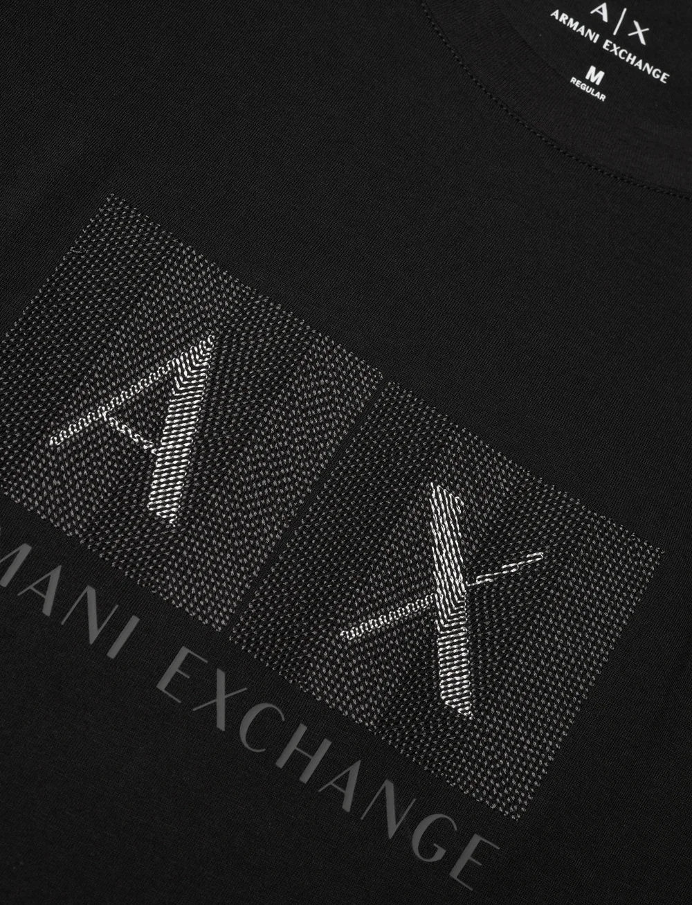 Armani Exchange - T-SHIRT - kortærmede t-shirts - black - 2