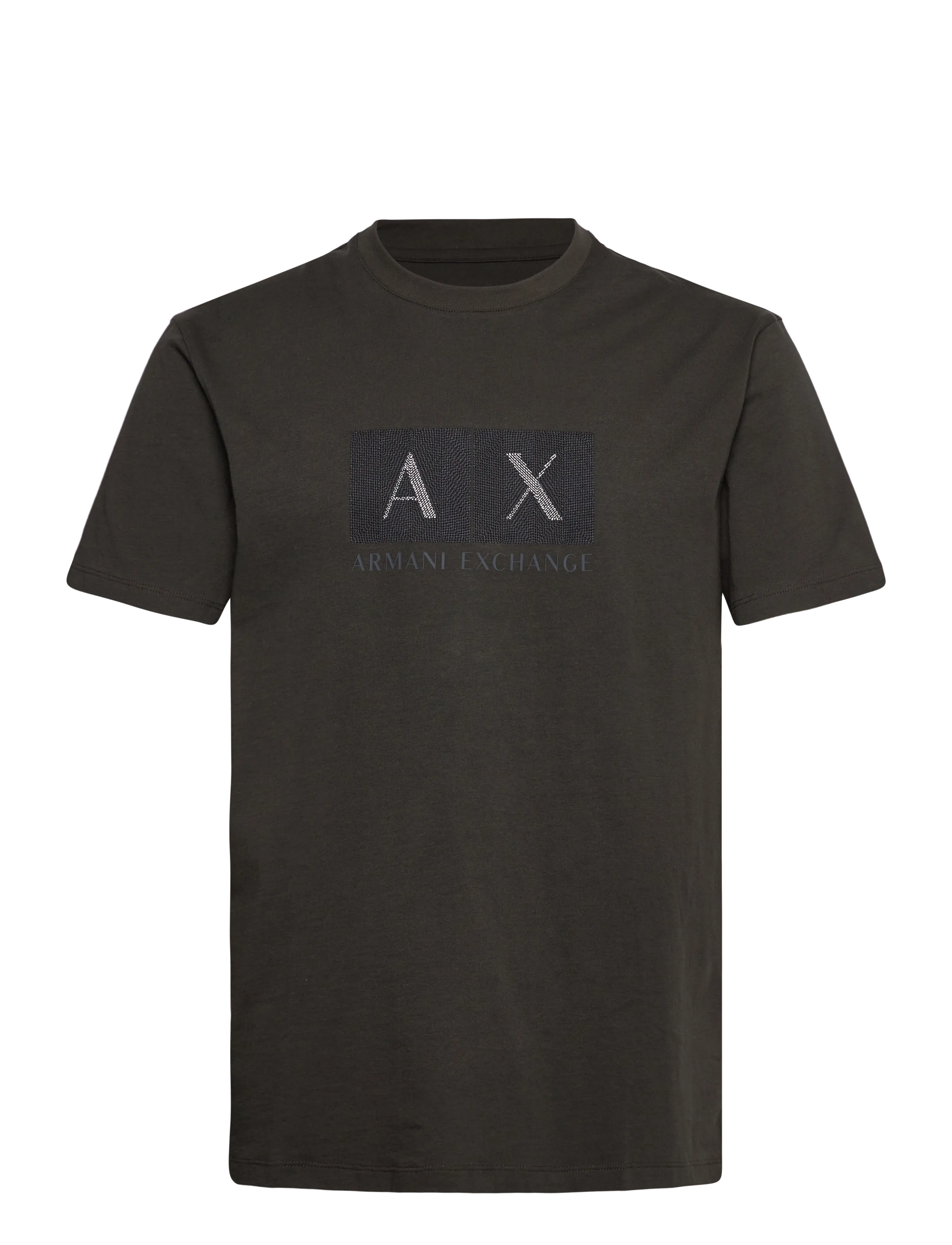 Armani Exchange T-SHIRT - Lühikeste varrukatega T-särgid - CHOCOLATE / brown