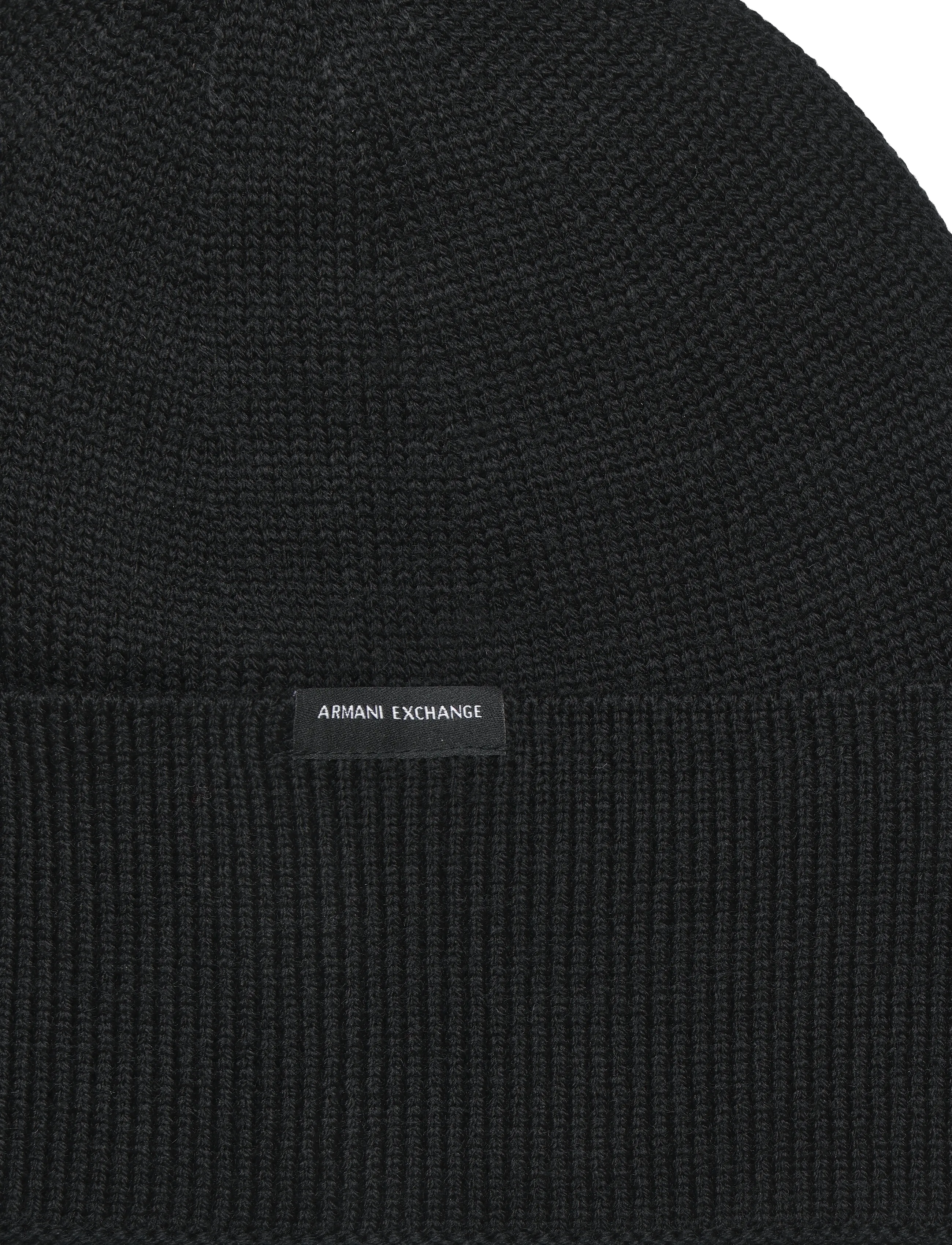 Armani Exchange - BEANIE HAT - mützen - black - 2