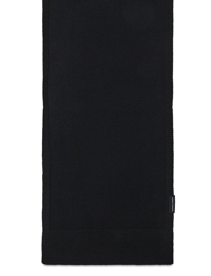 Armani Exchange - SCARF - halsdukar - black - 0