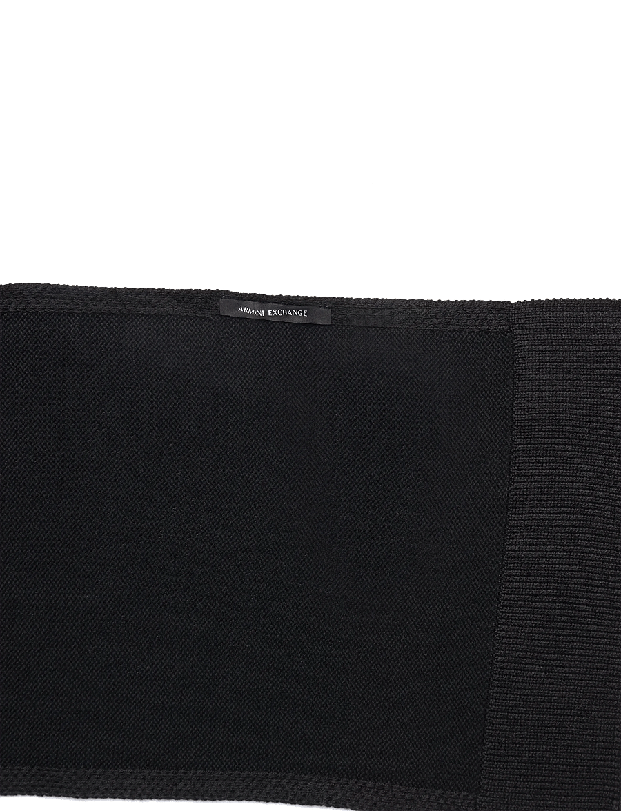 Armani Exchange - SCARF - halsdukar - black - 2