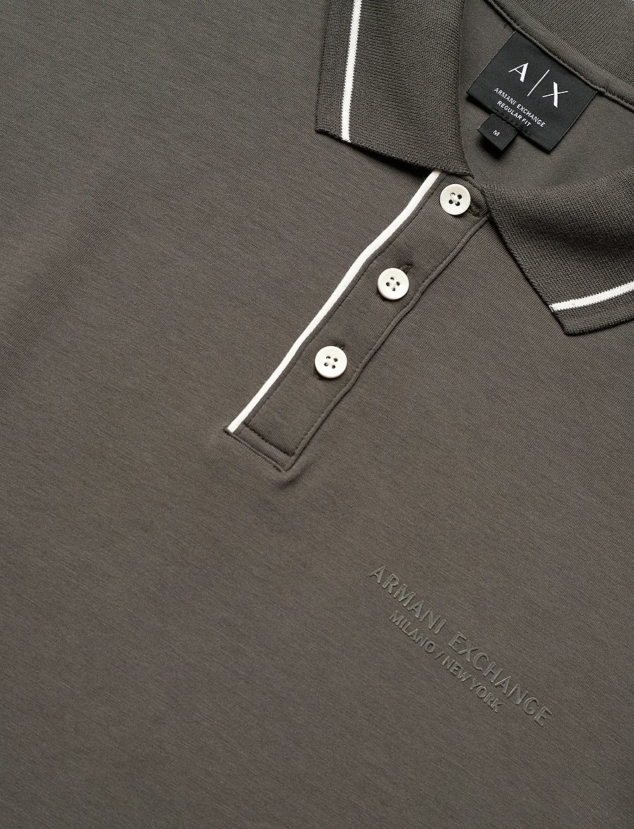 Armani Exchange - POLO SHIRT - kortärmade pikéer - chimera - 5