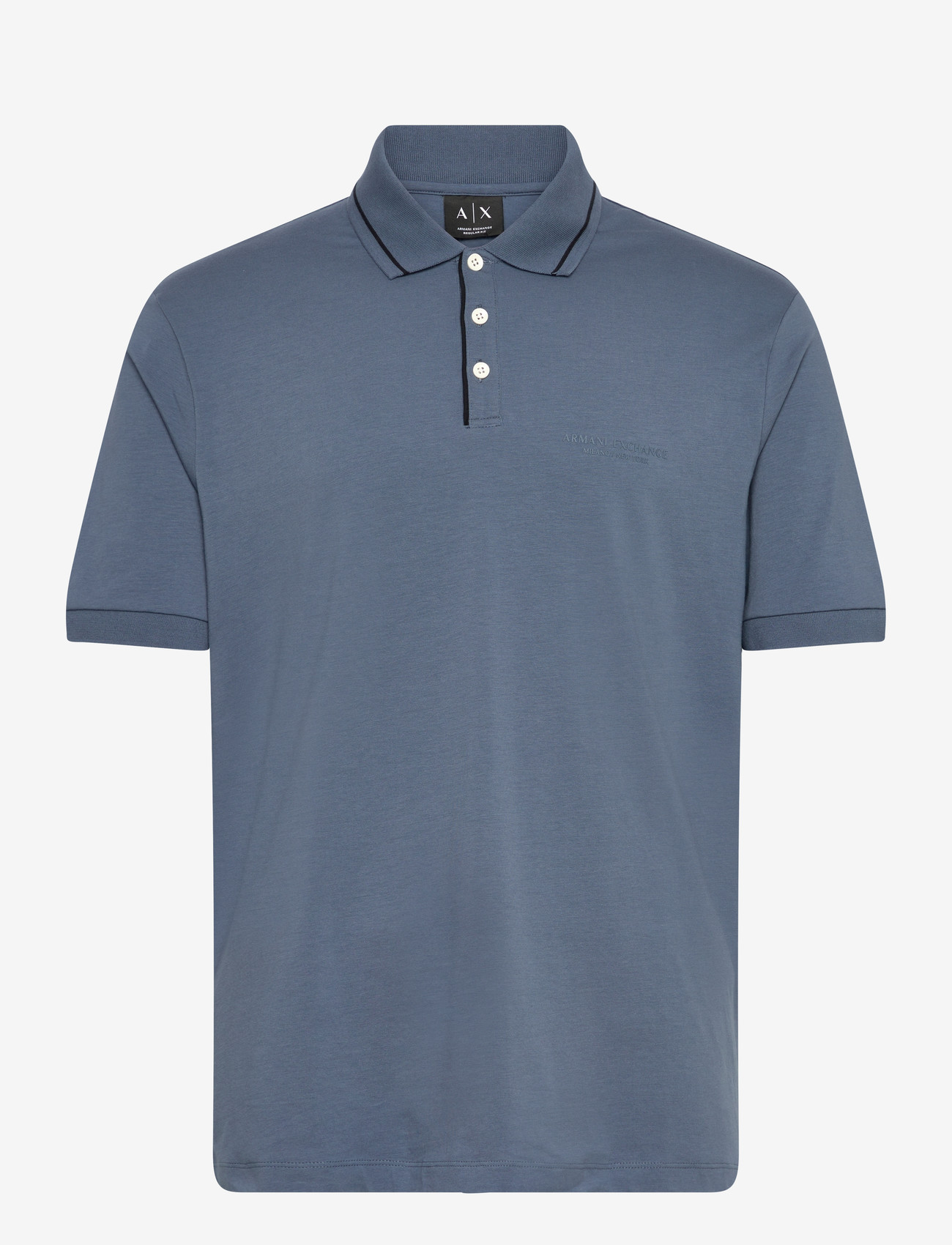 Armani Exchange - POLO SHIRT - lühikeste varrukatega polod - china blue - 0