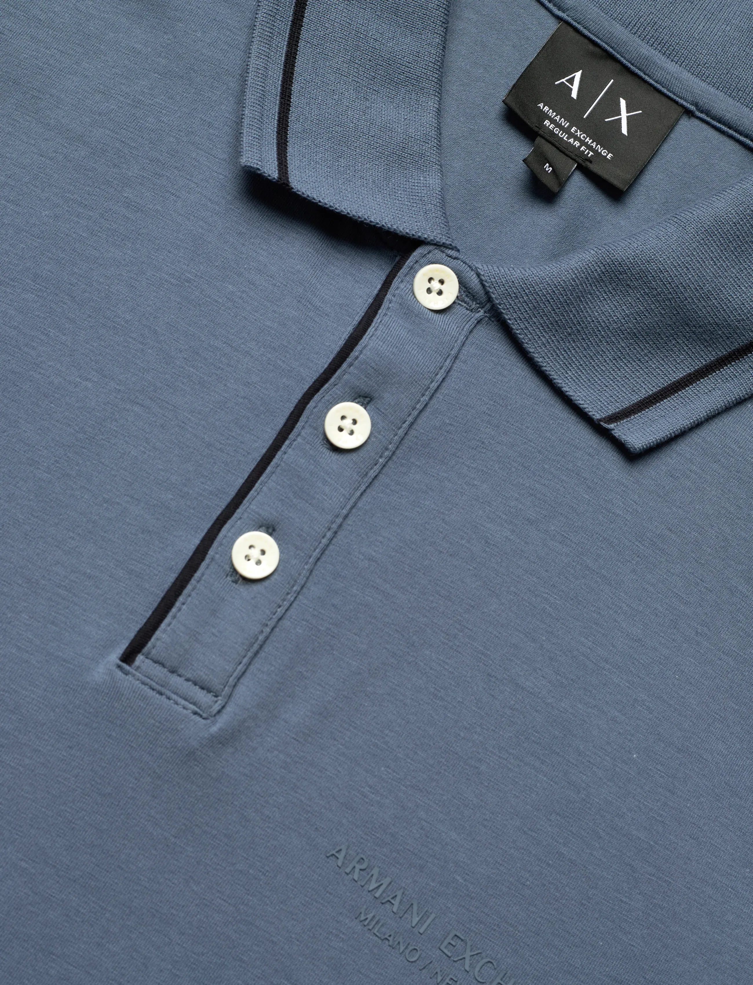 Armani Exchange - POLO SHIRT - kurzärmelig - china blue - 2
