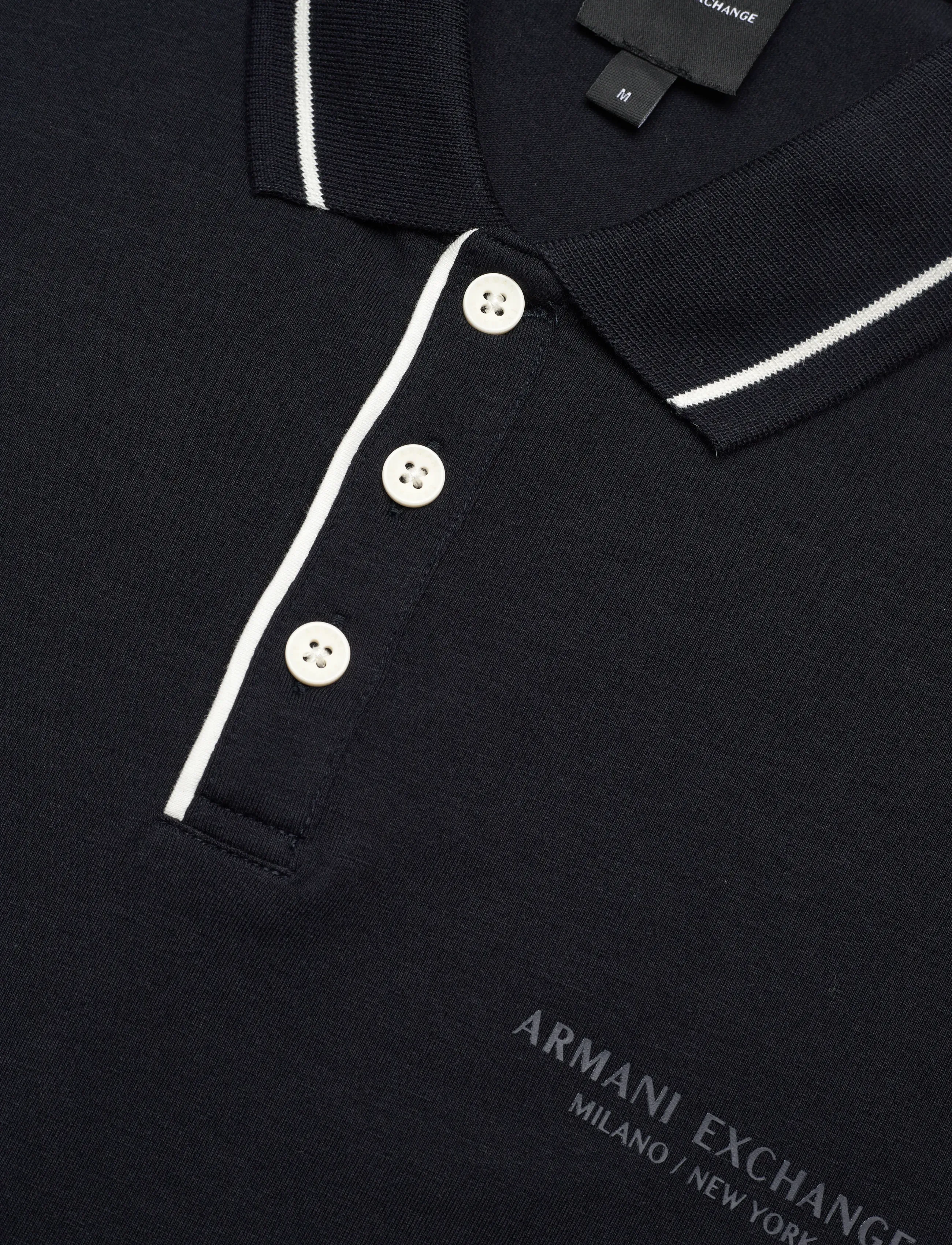 Armani Exchange - POLO SHIRT - short-sleeved polos - deep navy - 5
