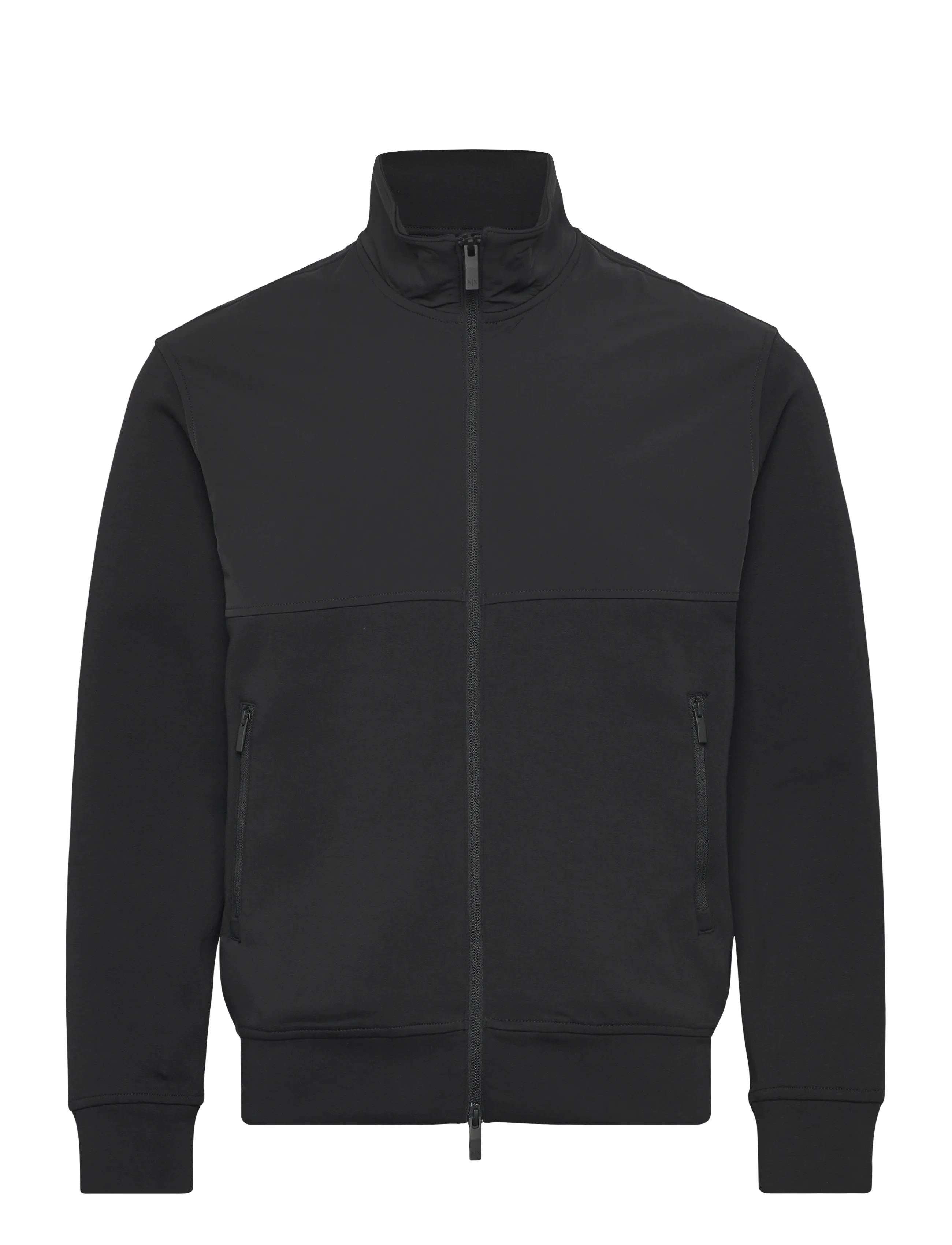 Armani Exchange SWEATSHIRT - Sweatshirts - BLACK / grey