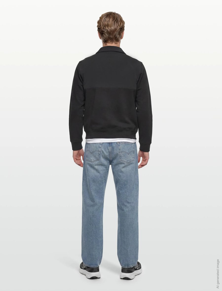 Armani Exchange - SWEATSHIRT - sweatshirts - black - 4