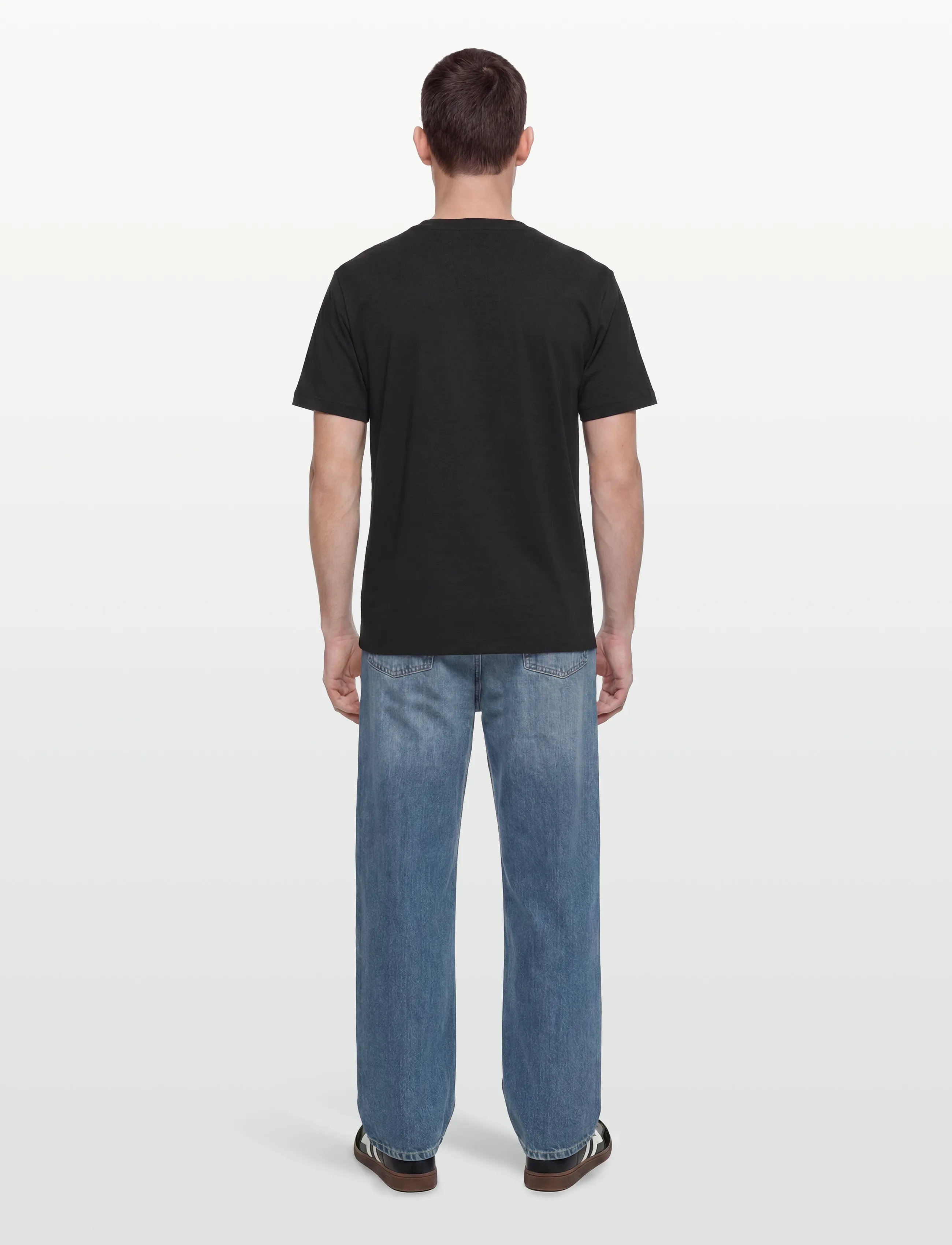 Armani Exchange - T-SHIRT - kortærmede t-shirts - black - 4