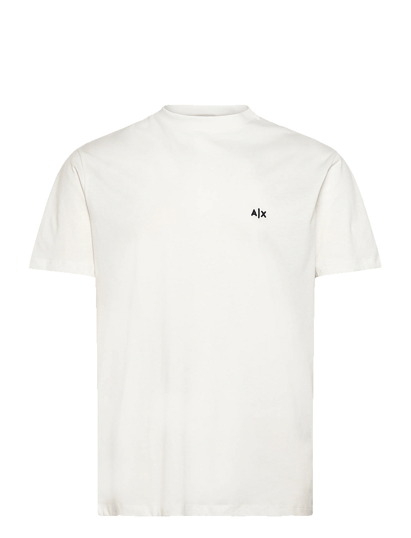 Armani Exchange - T-SHIRT - kurzärmelig - off white - 0