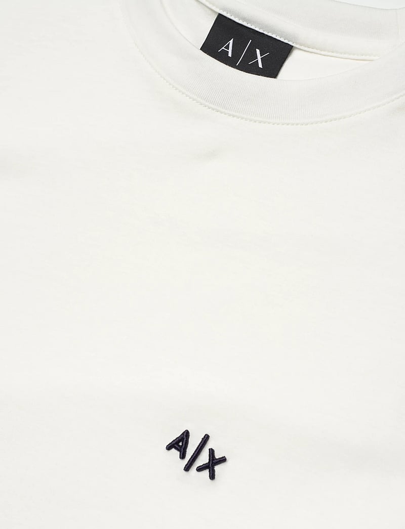 Armani Exchange - T-SHIRT - kurzärmelig - off white - 2