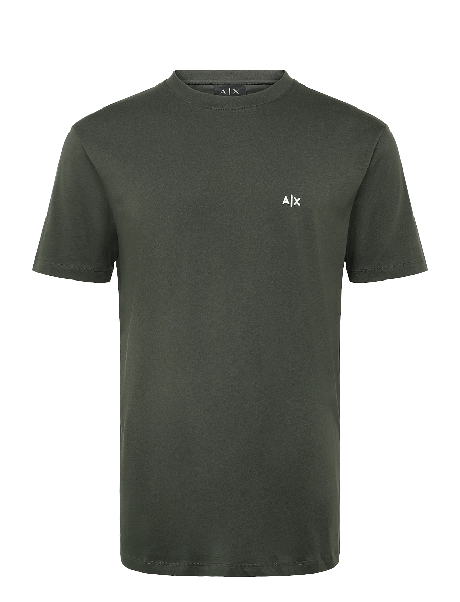 Armani Exchange - T-SHIRT - short-sleeved t-shirts - peat - 1