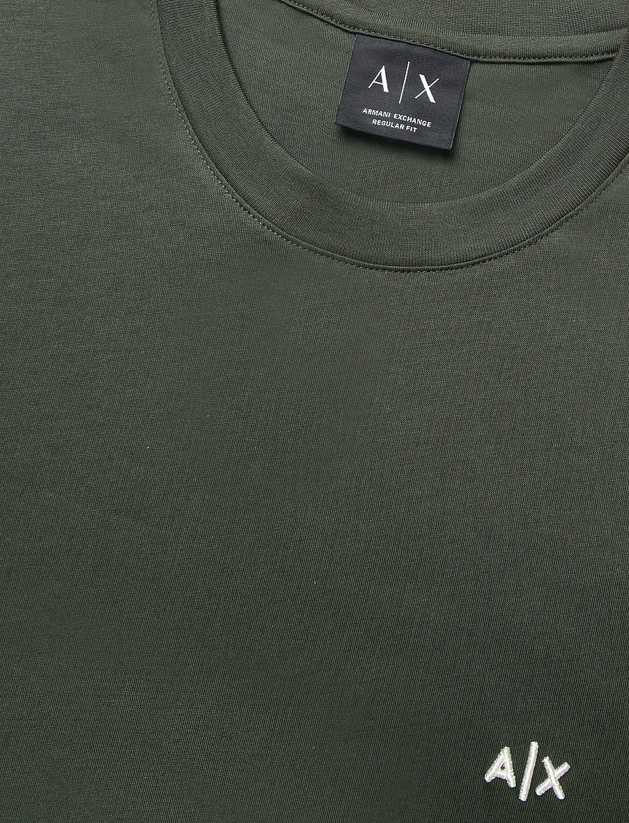 Armani Exchange - T-SHIRT - short-sleeved t-shirts - peat - 5