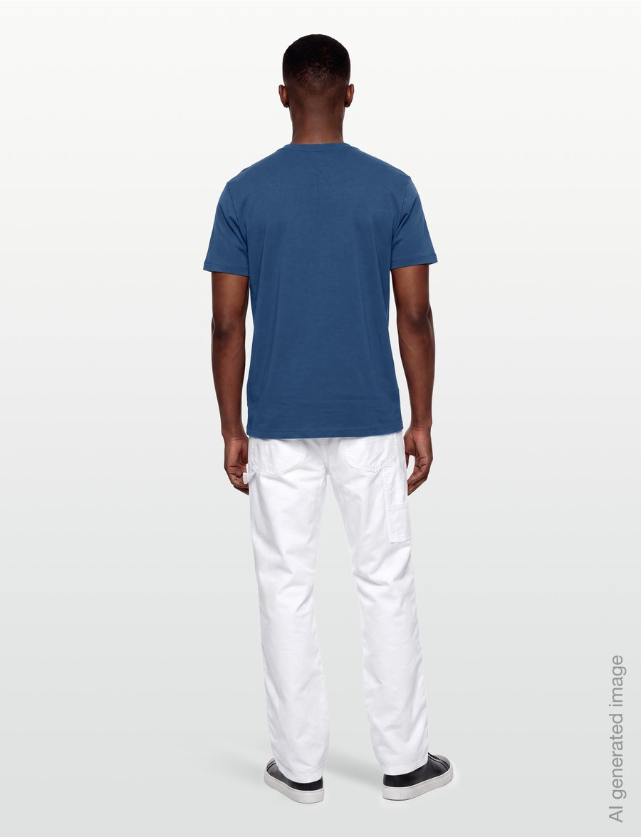 Armani Exchange - T-SHIRT - lühikeste varrukatega t-särgid - vintage indigo - 4