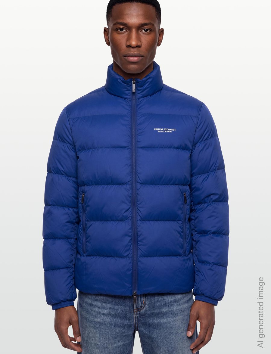 Armani Exchange - DOWN JACKET - dunjackor - blue depths - 3