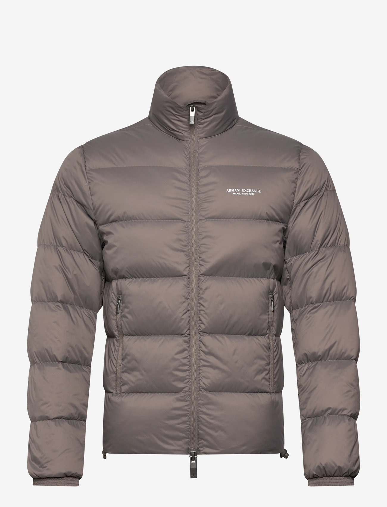 Armani Exchange - DOWN JACKET - efterårsjakker - dark gull gray - 0