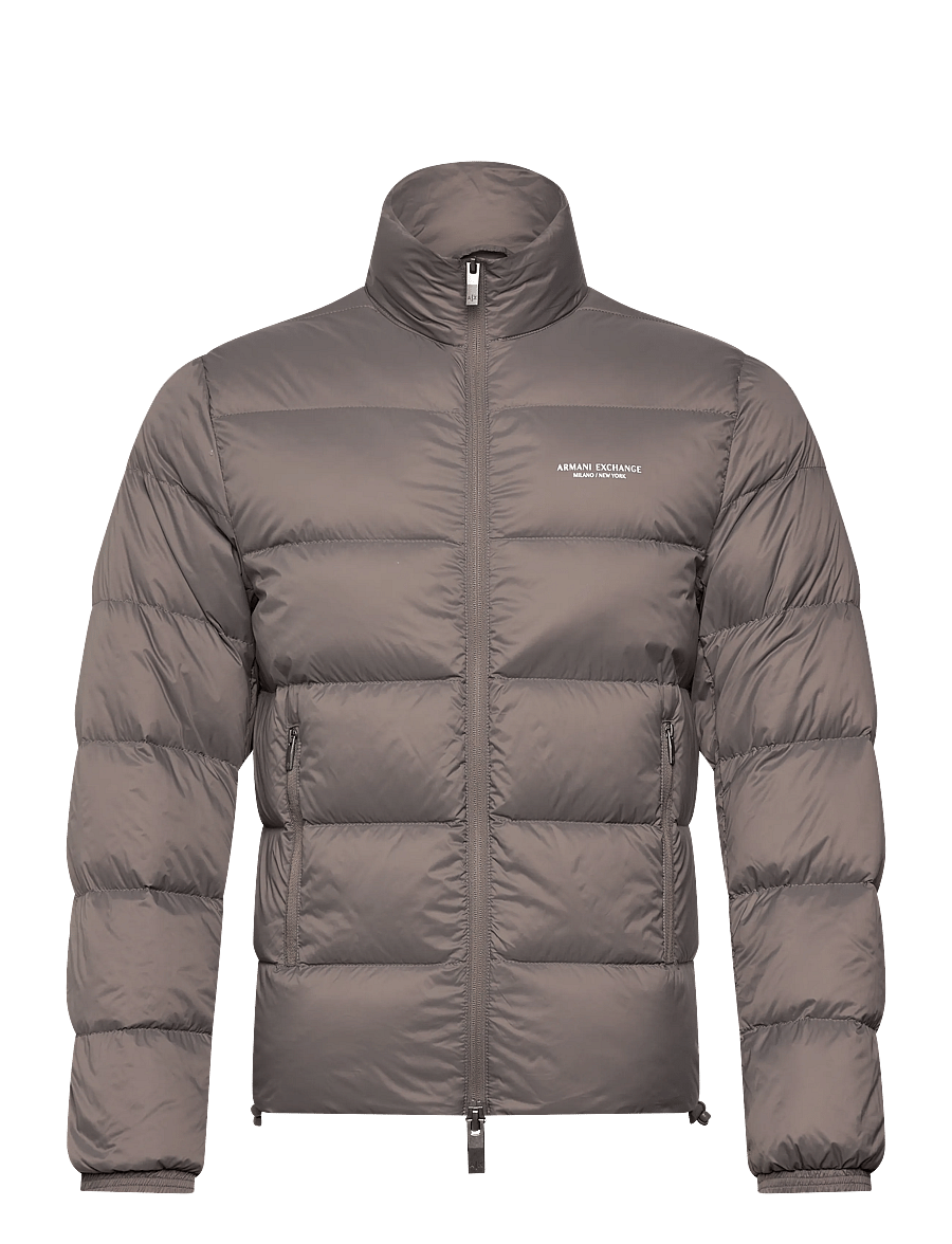 Armani Exchange - DOWN JACKET - daunenjacken - dark gull gray - 0