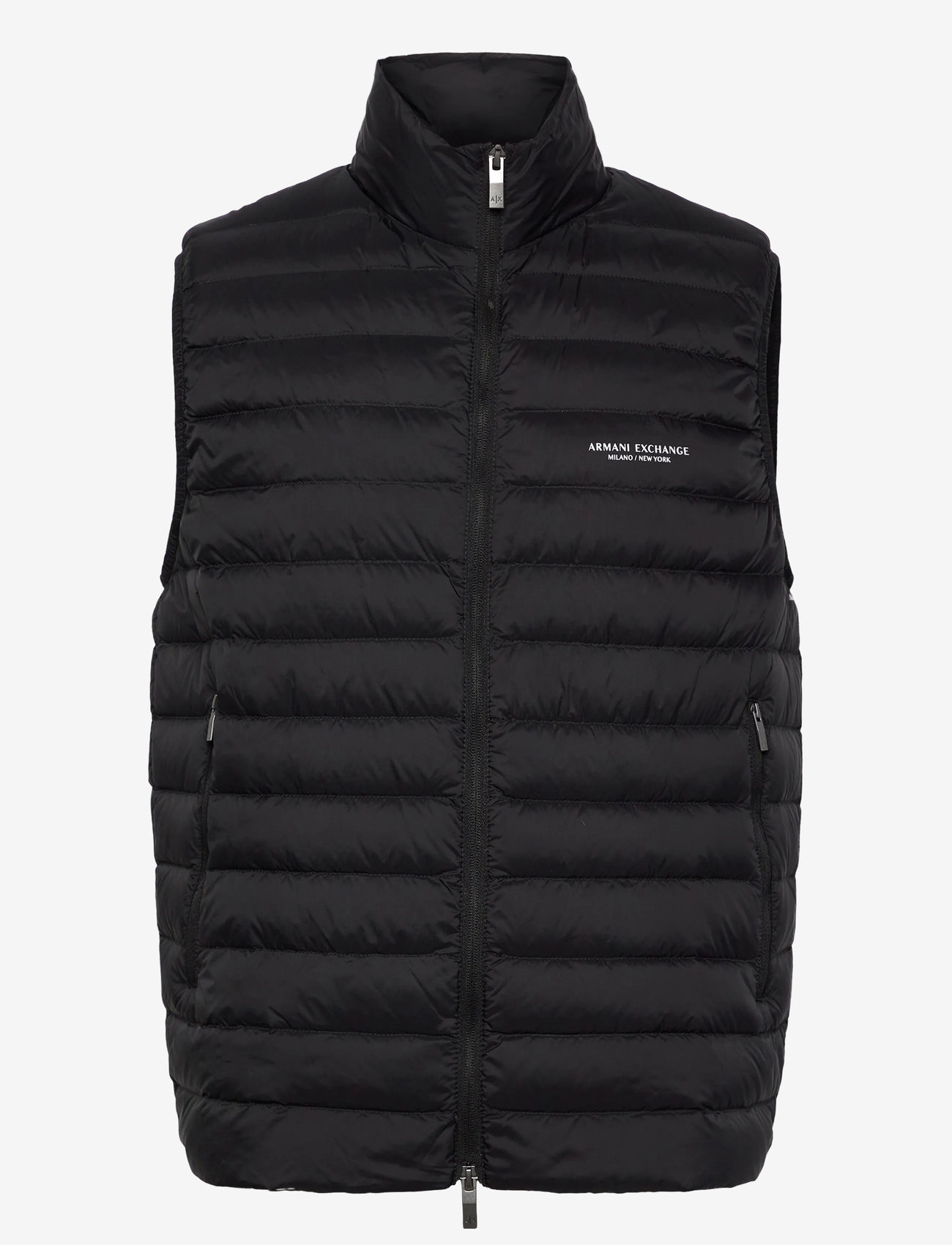 Armani Exchange - DOWN WAISTCOAT - veste - black - 0