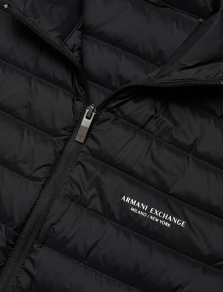Armani Exchange - DOWN WAISTCOAT - westen - black - 5