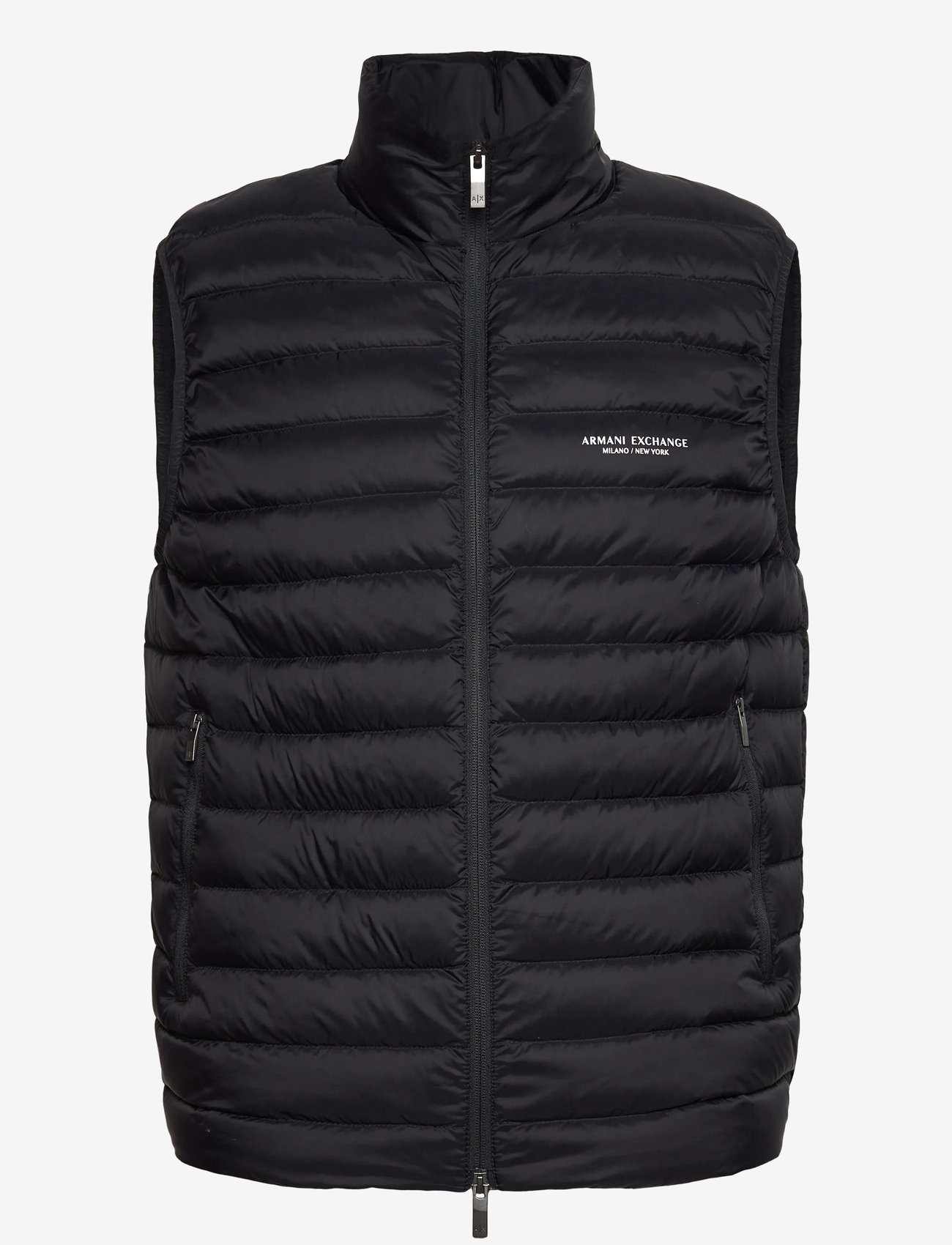 Armani Exchange - DOWN WAISTCOAT - västar - deep navy - 0